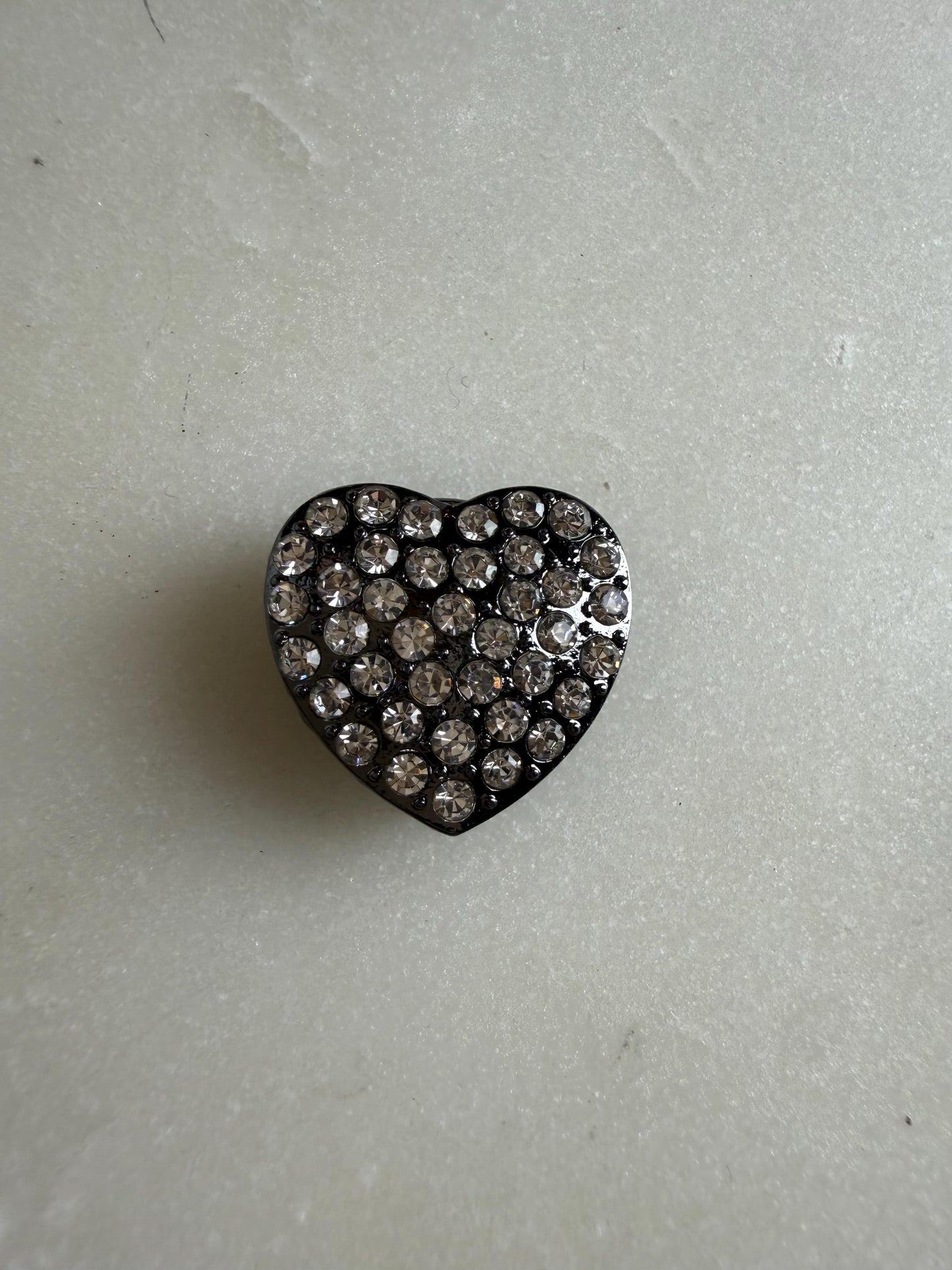 Heart Jewel Button Covers for Shirts (Fits up to 18L), Bridal & Wedding Shirt Accessories