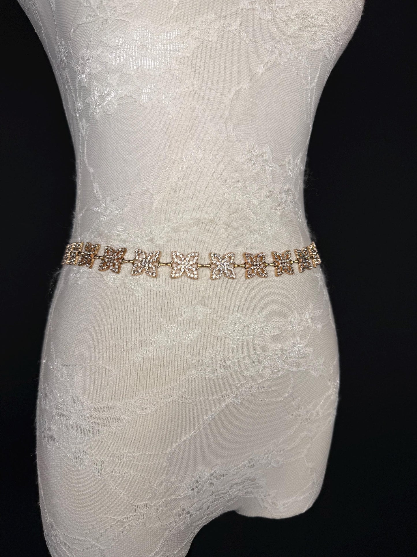 X-long Belt, Silver Rhinestone Belt, Bridal, Fashion, Swimwear, Belt, Silver, Gold, Plus Sizes, Teen Sizes, Handmade, 18”-60”, Weddings