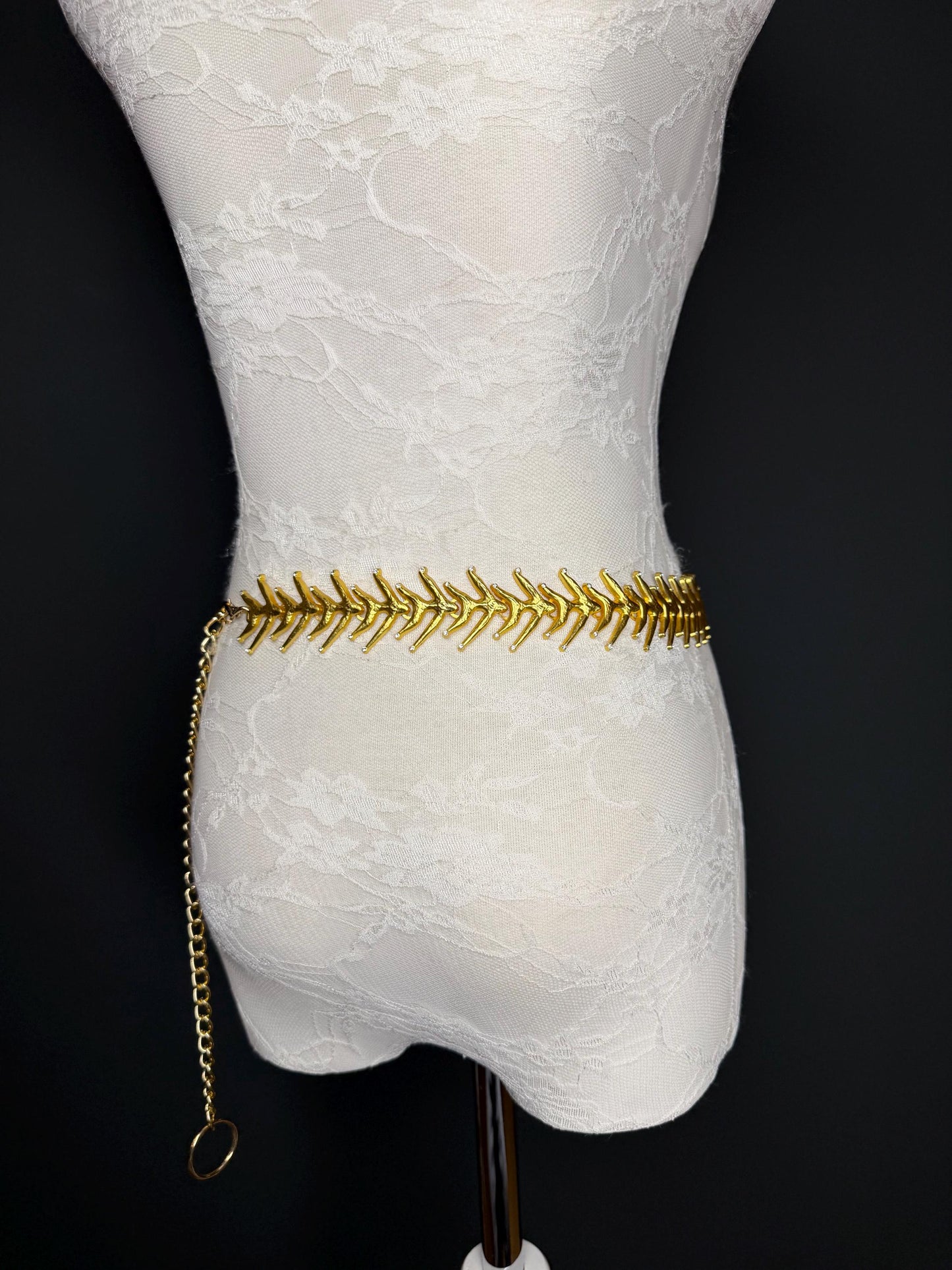 X-long Rhinestone Belt, Gold Metal Belt, Teen Sizes, Size 18”-60”, Fan Design, Fan Collection, Fashion Accessory, Gift, Elegant, Dress Belt