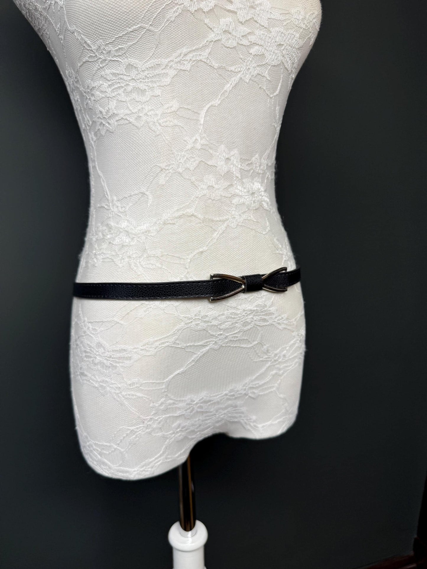 Bow Buckle Belt, Black, Warm Tan Colour, 1/2” Wide Belt, Hand-made, High Quality Belt, Dress Belt, Jeans Belt, Gift, Festival, Bow Design