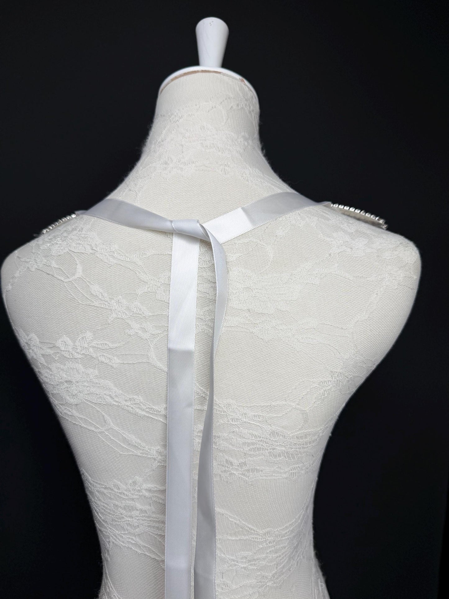 Jewel Shoulder Accessory, Bridal, Elegant, Rhinestone, Beaded shoulder jewellery