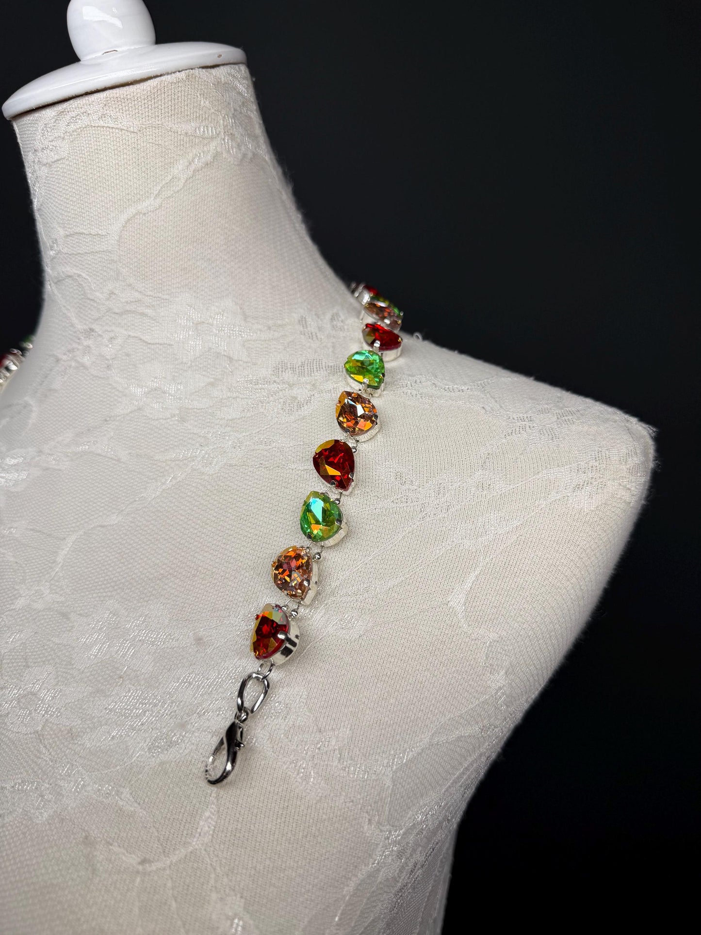 X-Long Belt, Jewel Stone Belt, Elegant Look, Chain Belt, Vintage Style Belt, Bridal, Fashion Belt, Gift, Quality Belt, Swimwear Belt