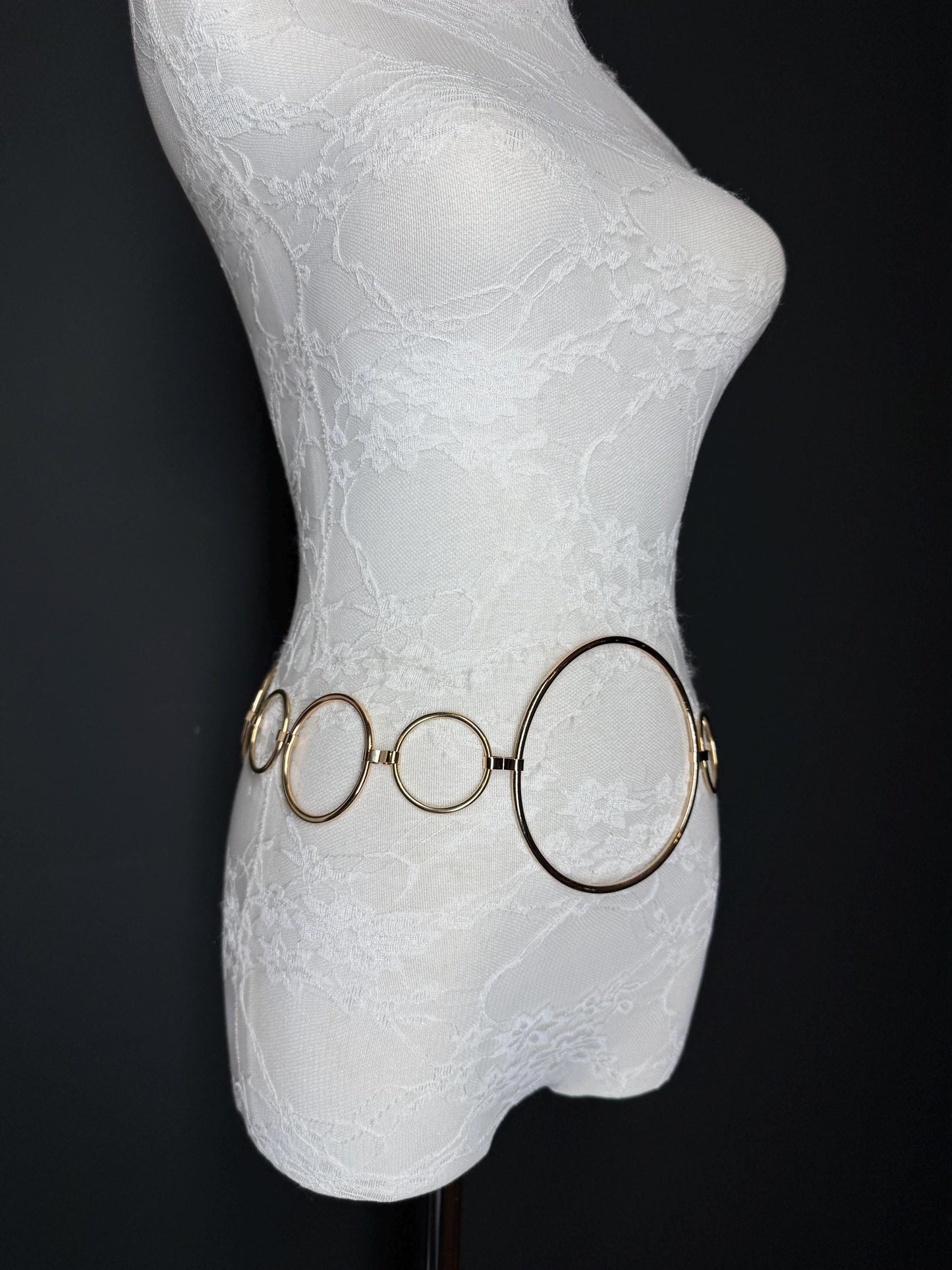 X-long Belt, Ring Belt, Fashion Belt, Silver, Gold, Ring Belts, Silver, Gold, Waist size 18”-60”, Dress Belt, Swimwear, Gift, Plus Sizes