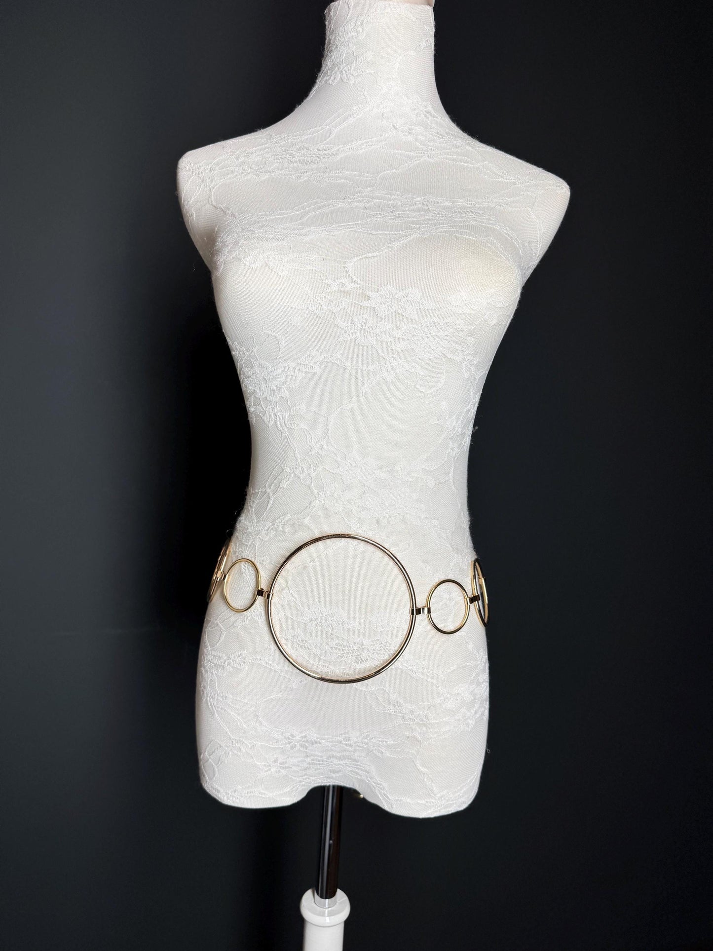 X-long Belt, Ring Belt, Fashion Belt, Silver, Gold, Ring Belts, Silver, Gold, Waist size 18”-60”, Dress Belt, Swimwear, Gift, Plus Sizes