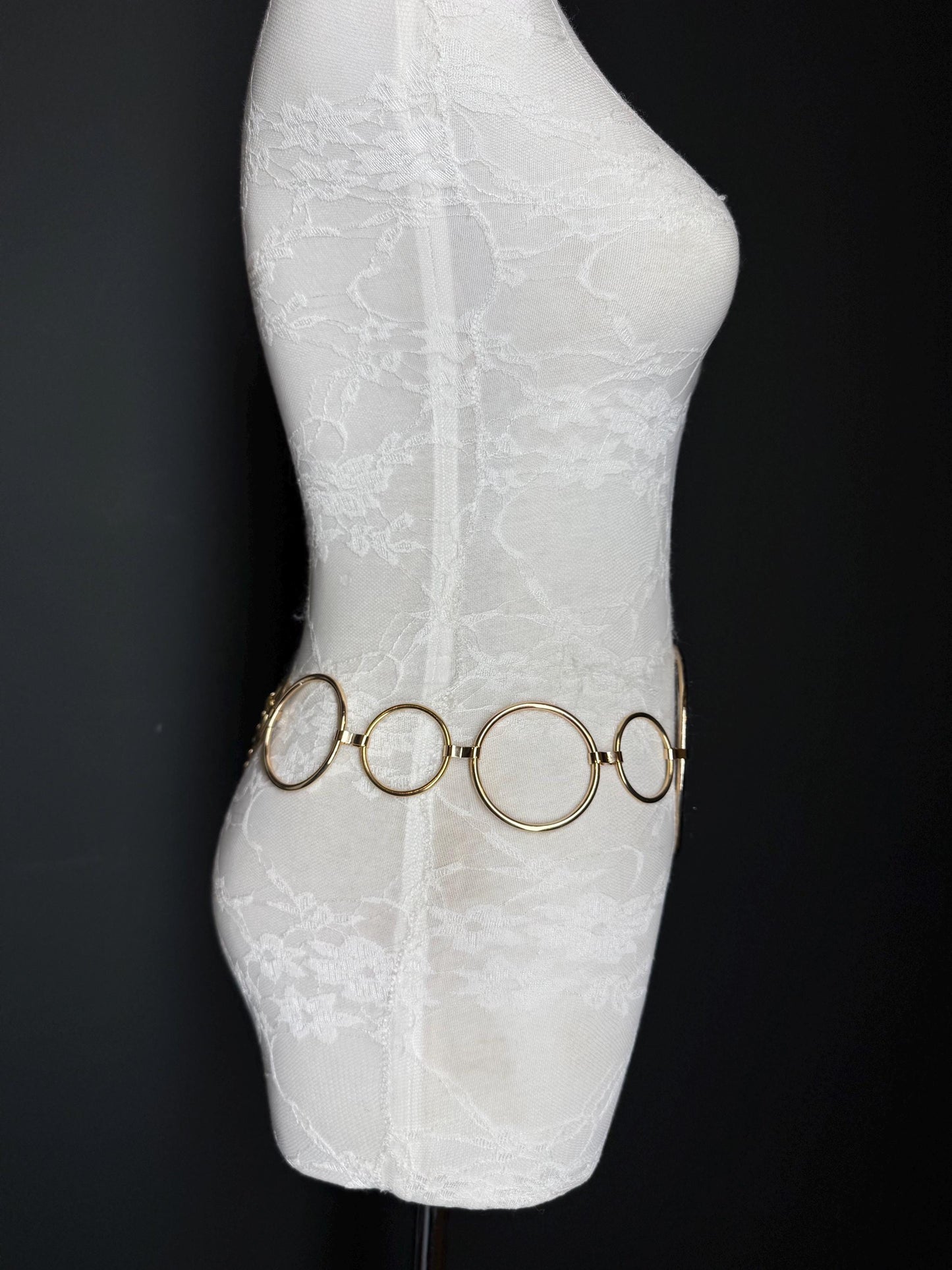 X-long Belt, Ring Belt, Fashion Belt, Silver, Gold, Ring Belts, Silver, Gold, Waist size 18”-60”, Dress Belt, Swimwear, Gift, Plus Sizes