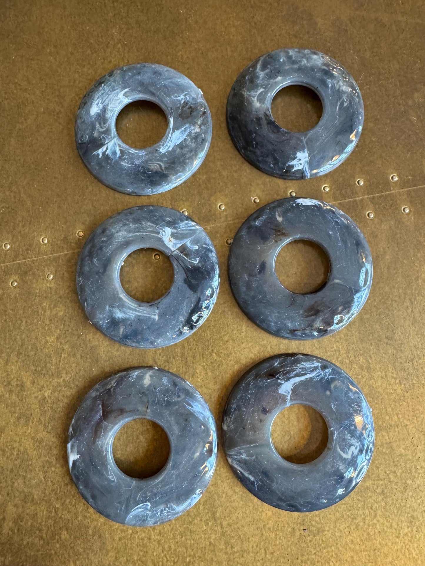 Rings, Mock Marble Buckles, Buckle, Round, Replacment Ring, Dresses, Belts, Swimwear, Necklace, Pendants