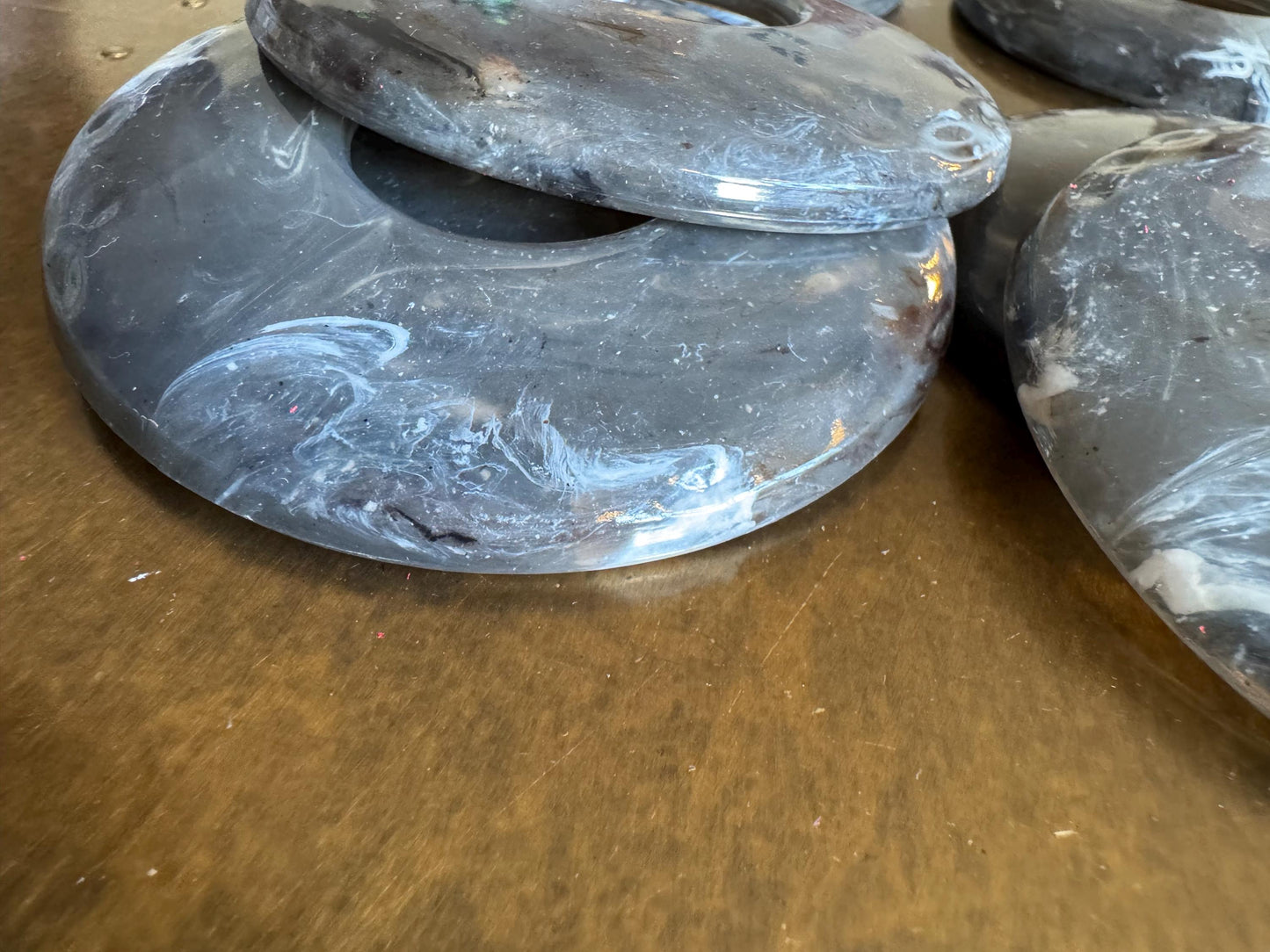 Rings, Mock Marble Buckles, Buckle, Round, Replacment Ring, Dresses, Belts, Swimwear, Necklace, Pendants