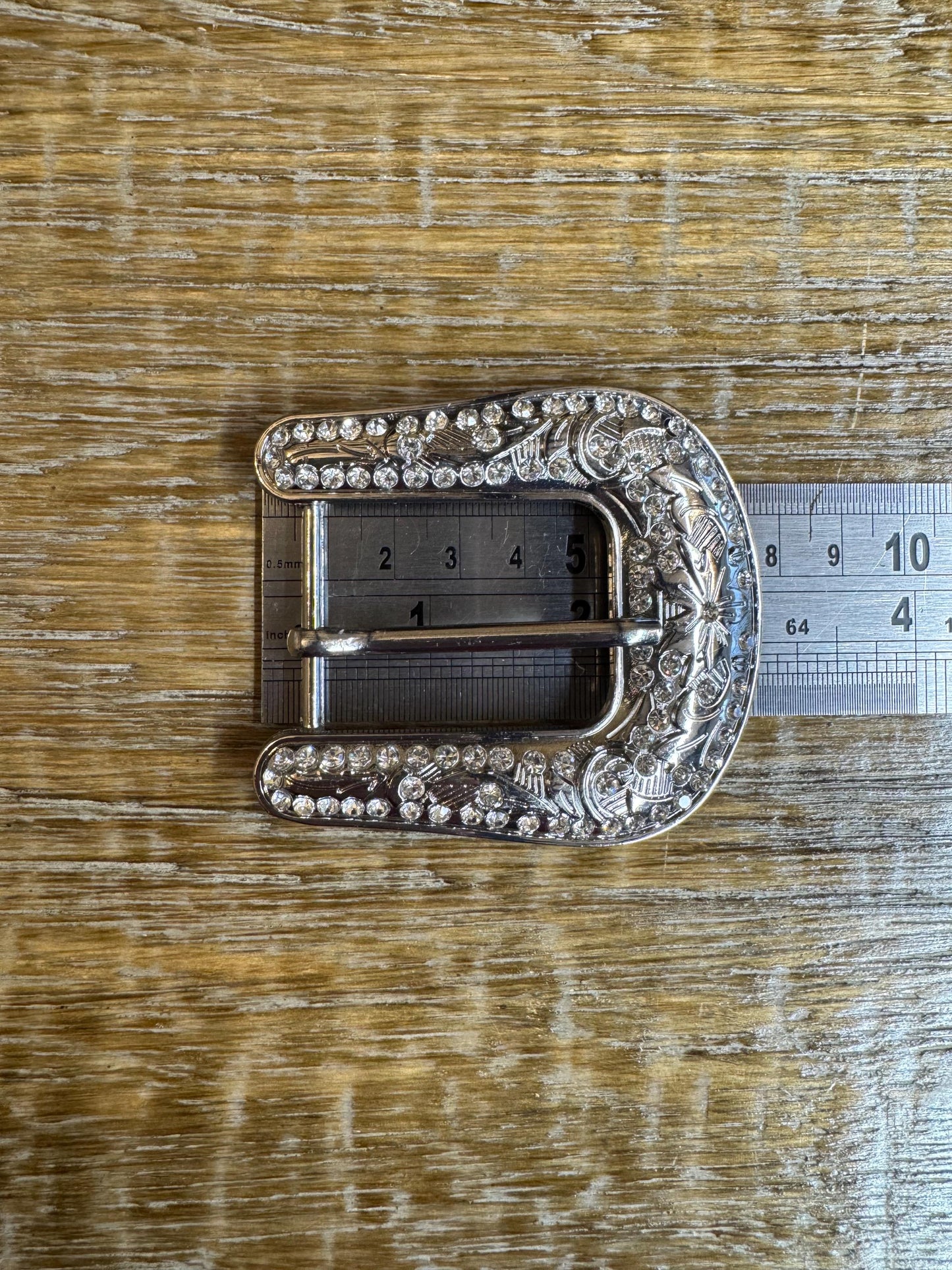 Diamanté Jewel Buckle, Belt Buckle, Metal Buckle and Belt Loop, Encrusted Rhinestone Jewel Buckle for Clothing, Belt, Belt, Straps, Quality