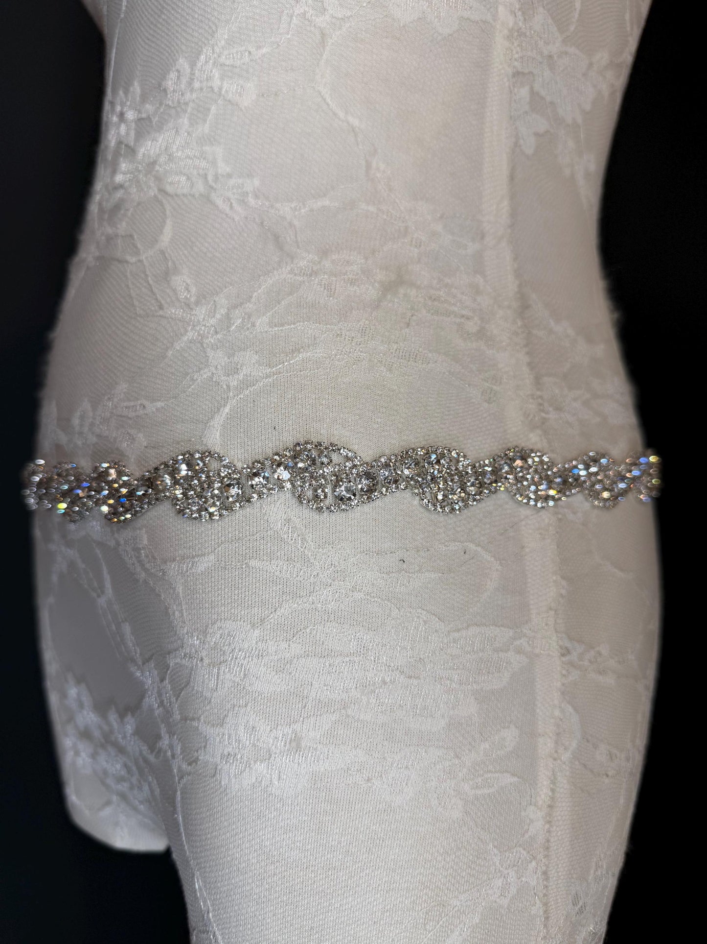 Rhinestone Jewel Belt, Metal Belt, Teen Sizes, Size 18”-60”, Fan Design, Fan Collection, Silver Metal belt, Fashion Accessory