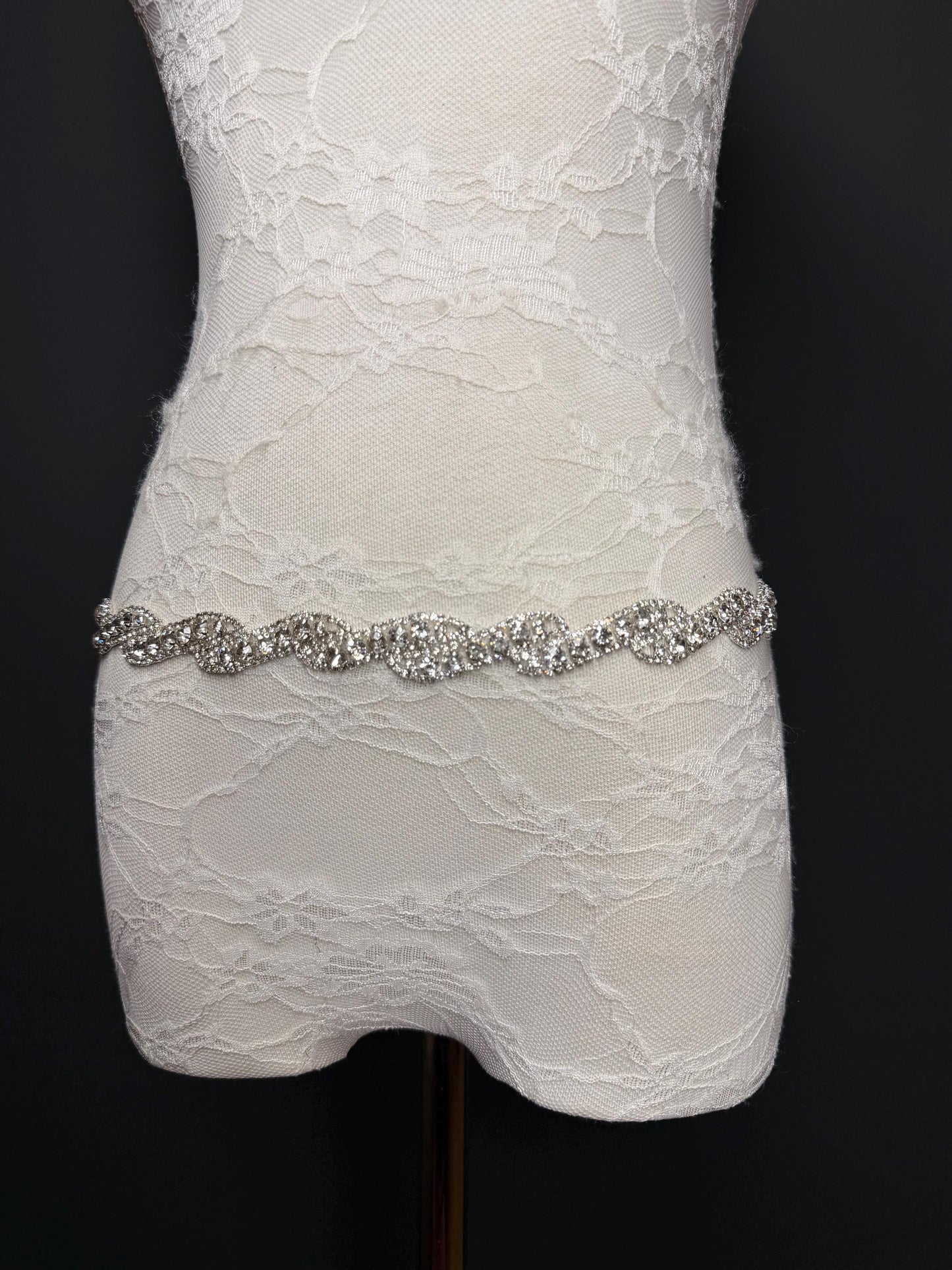 Rhinestone Jewel Belt, Metal Belt, Teen Sizes, Size 18”-60”, Fan Design, Fan Collection, Silver Metal belt, Fashion Accessory