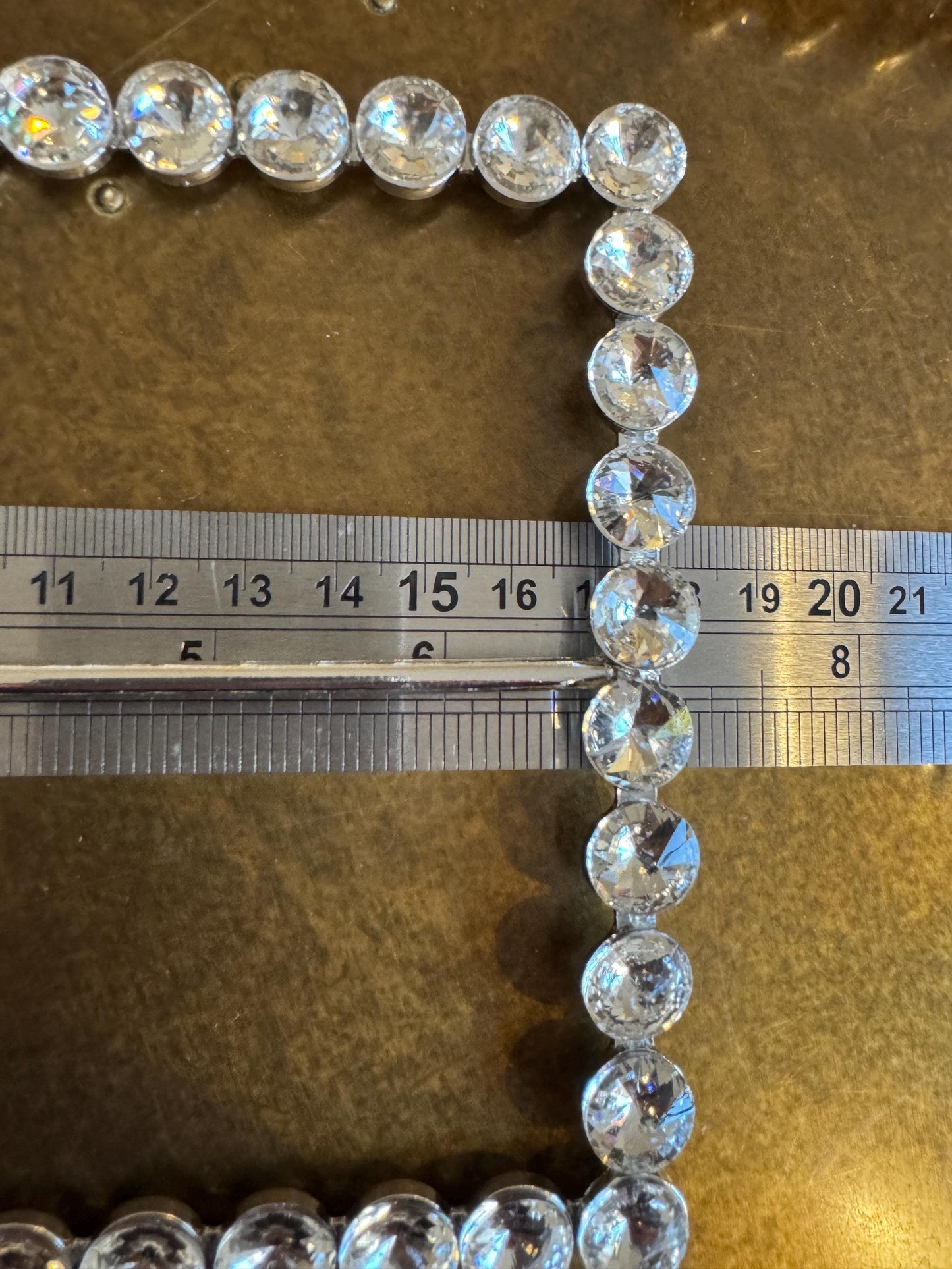 Extra Large Rhinestone Diamanté Buckle, Oversized, Unique, Couture, Runway, Fashion, Very Large Buckle, 7.5” x 5”, Skirt, Dress, Statement