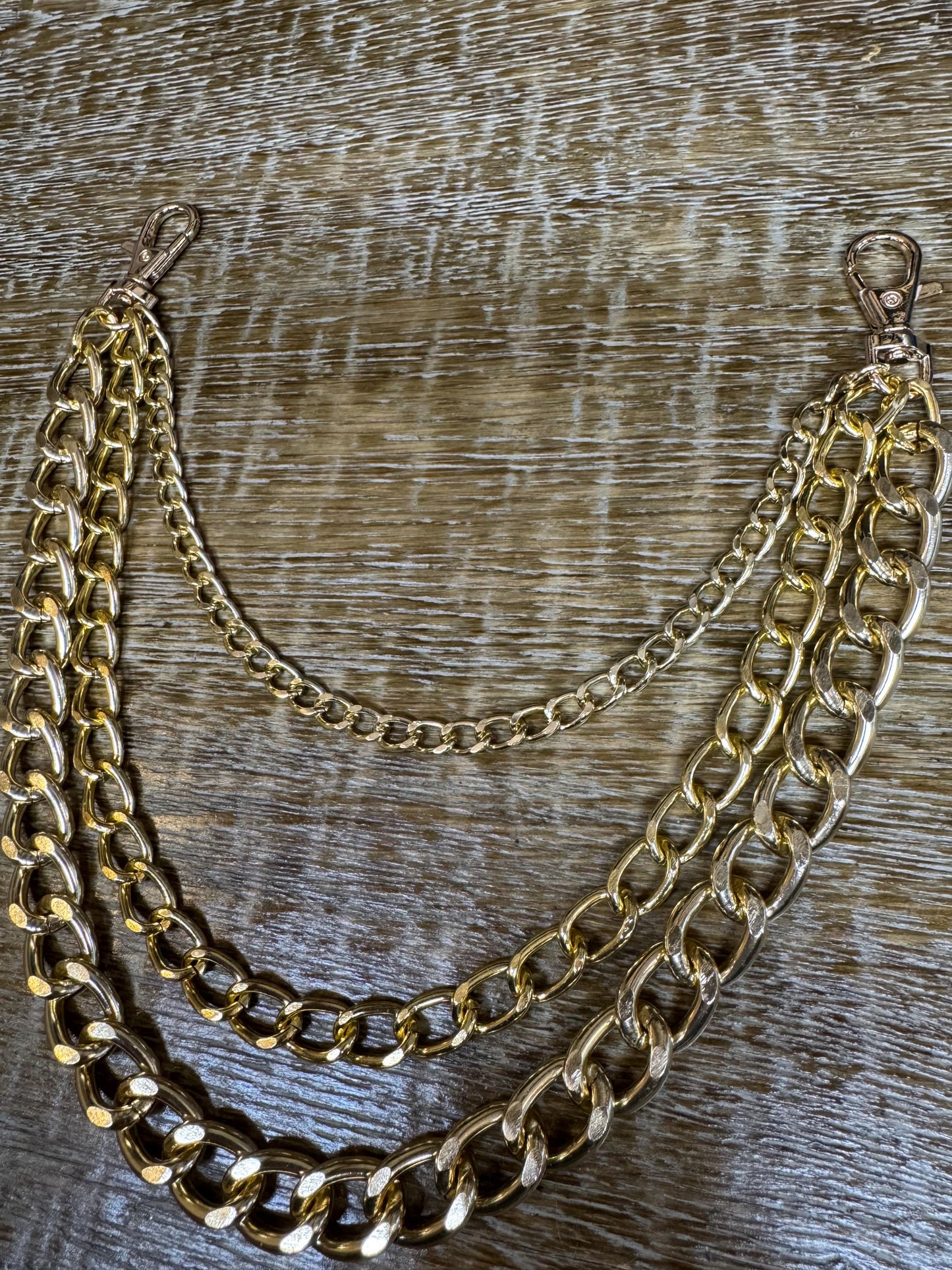Multi-Layer Jeans Chain, Hip Hop Street Fashion, Custom Sizes