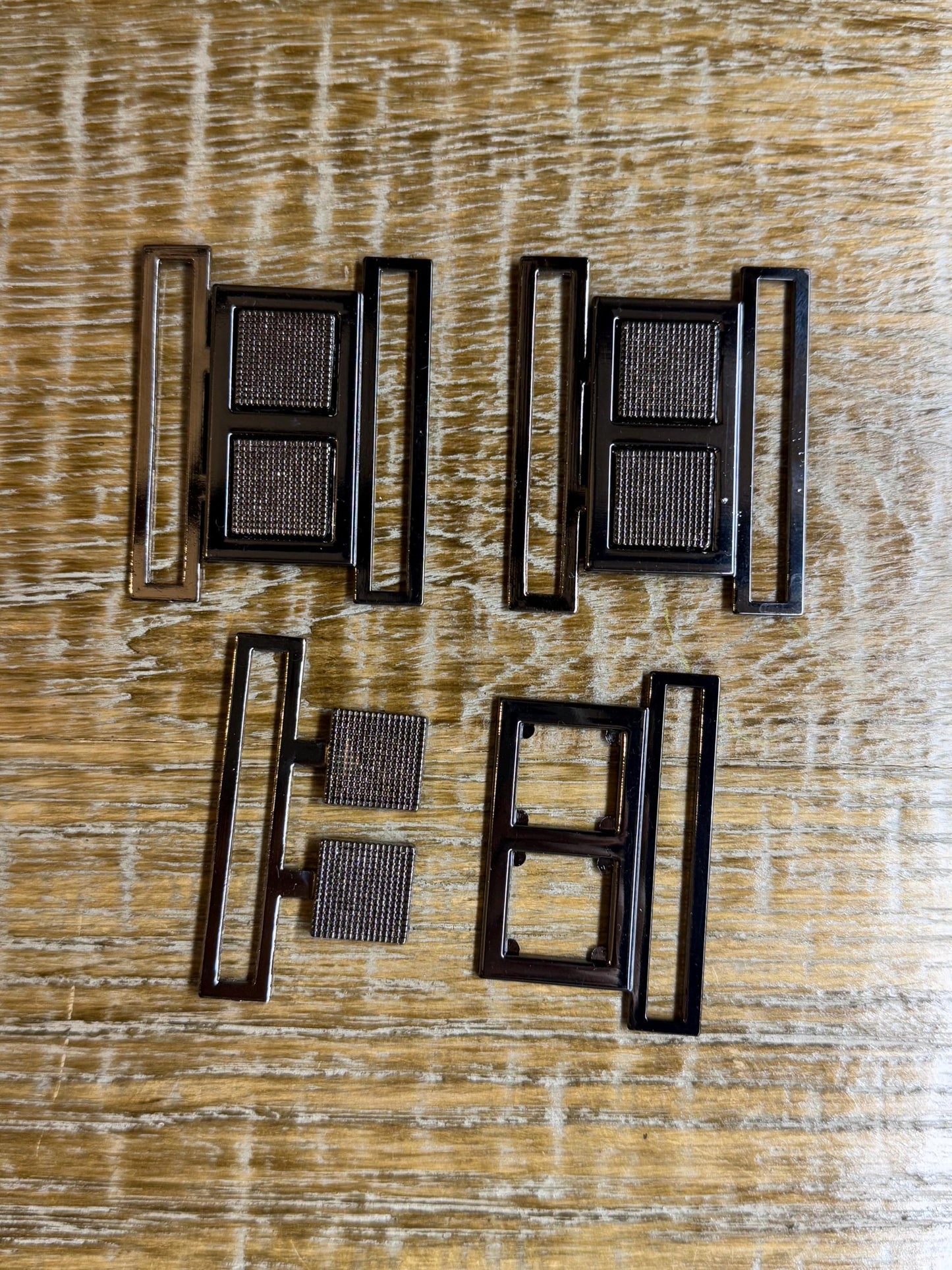 Swimwear Buckle, Two Part Buckle, Gunmetal, Swimwear Buckle, Quality, Buckle, Metal Buckle Buckle Replacement, Belt Buckle, Nurse Buckle
