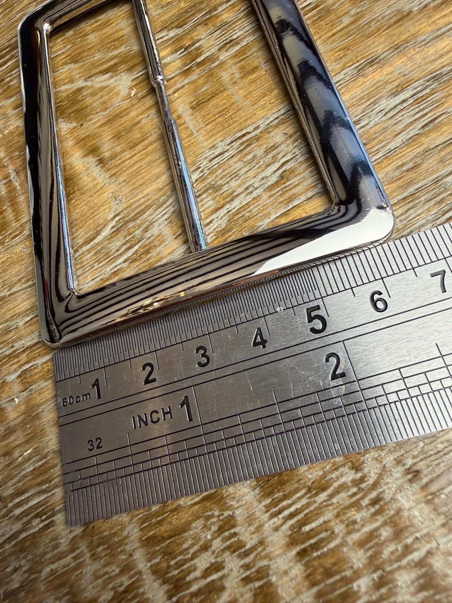 Large Metal Buckle, 3” centre bar, 3.5” outer, Very Large, Strong, Solid Metal, Gold, Silver, Belts, Clohing, Swimwear, Dance Costumes