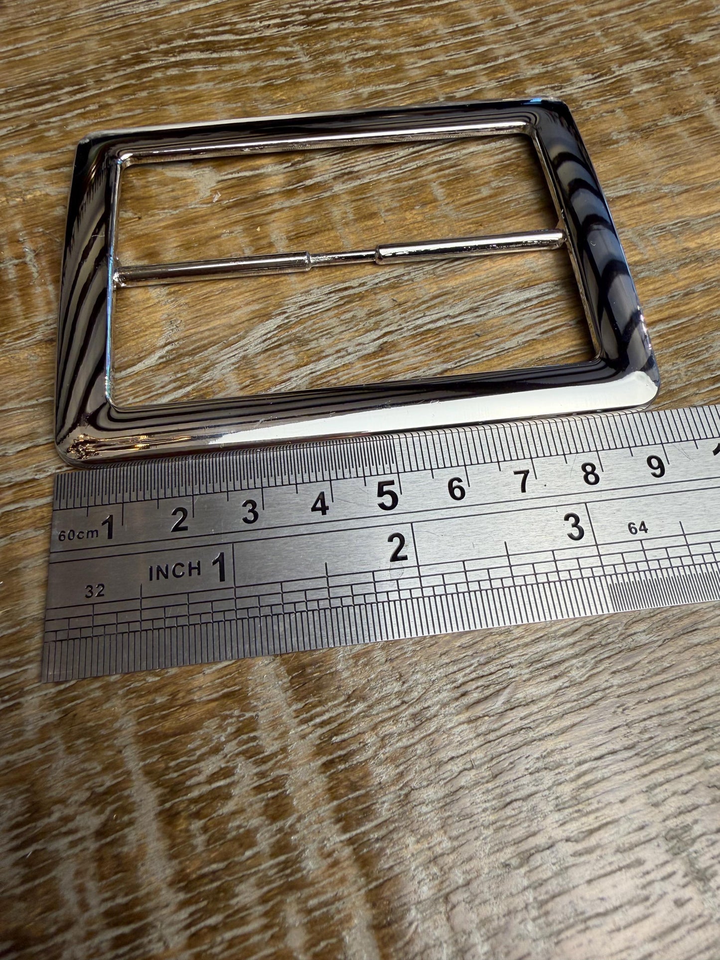Large Metal Buckle, 3” centre bar, 3.5” outer, Very Large, Strong, Solid Metal, Gold, Silver, Belts, Clohing, Swimwear, Dance Costumes