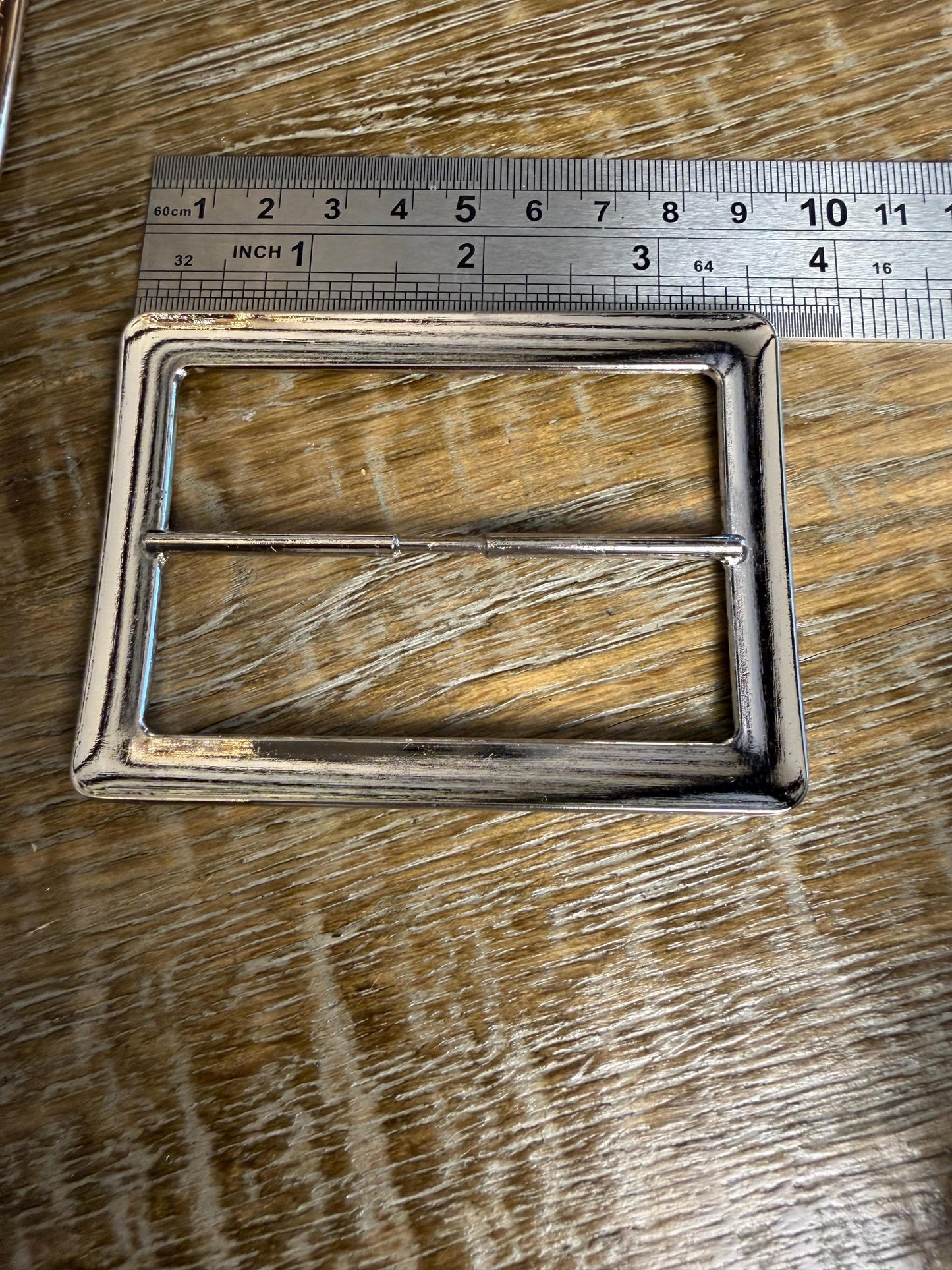 Large Metal Buckle, 3” centre bar, 3.5” outer, Very Large, Strong, Solid Metal, Gold, Silver, Belts, Clohing, Swimwear, Dance Costumes