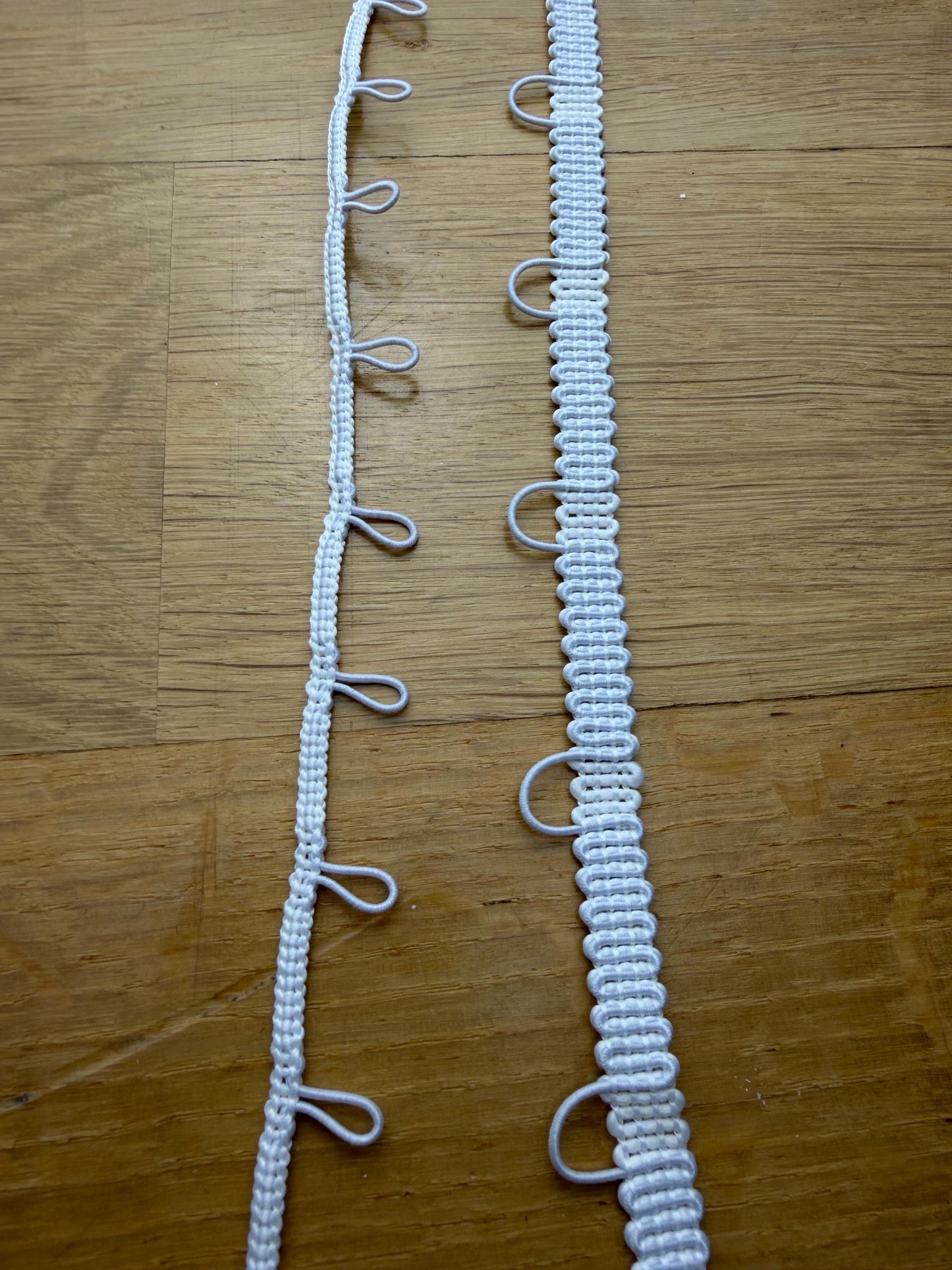 Button Loop, Button Loop Tape, Bridal, Dress, Crafts, Off white tape