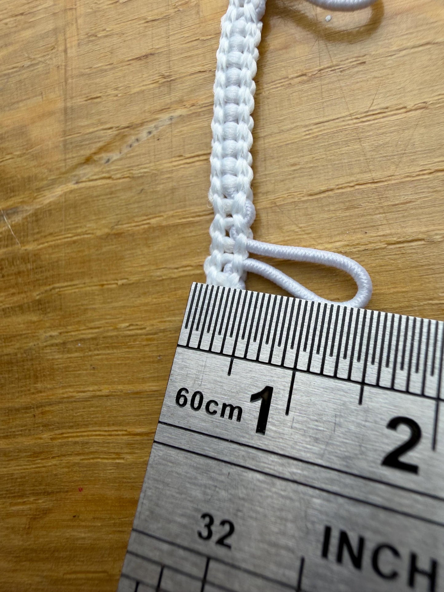 Button Loop, Button Loop Tape, Bridal, Dress, Crafts, Off white tape