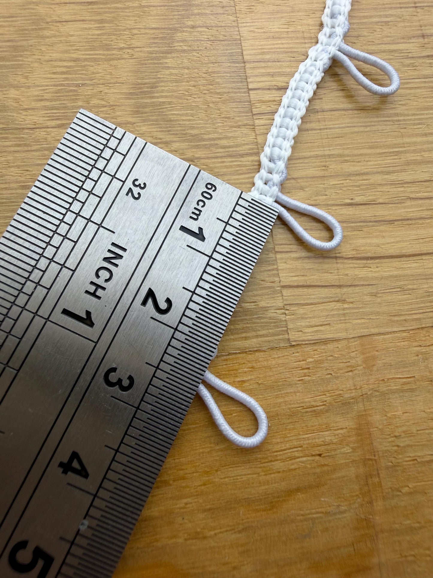 Button Loop, Button Loop Tape, Bridal, Dress, Crafts, Off white tape