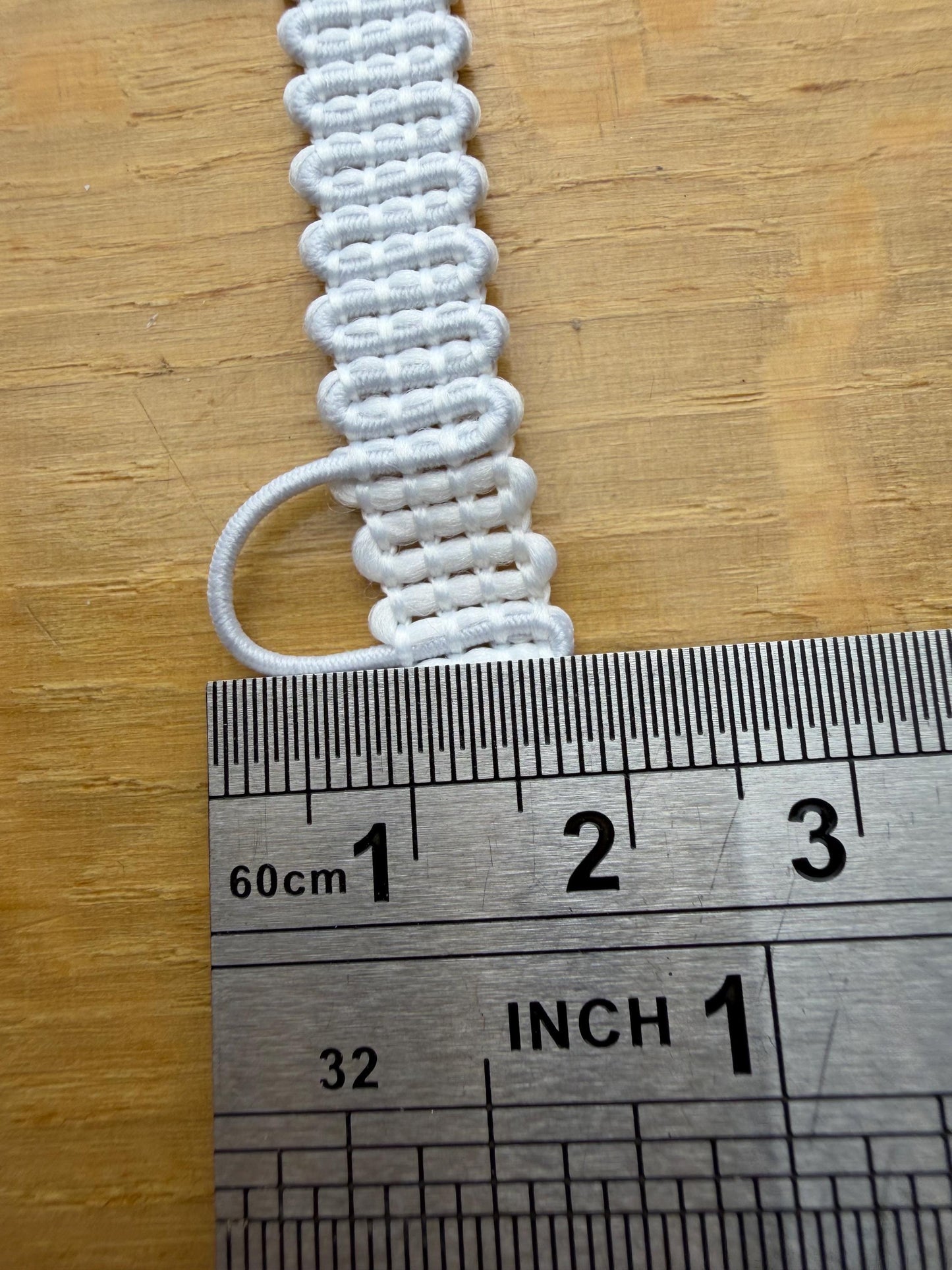 Button Loop, Button Loop Tape, Bridal, Dress, Crafts, Off white tape