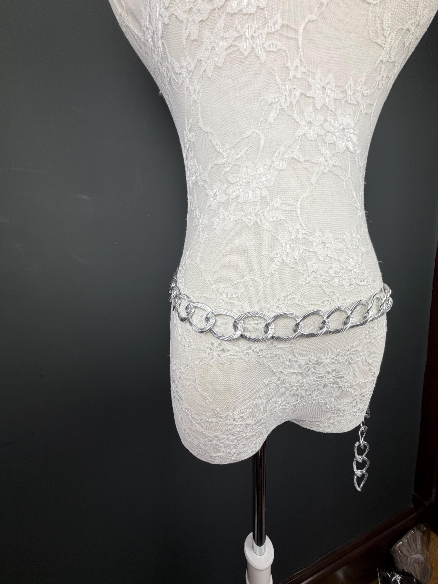 Ring Belt, Silver, 3cm Rings Belt, Teen Sizes, Size 18”-60”, Plus Sizes, Fashion Accessory, Gift
