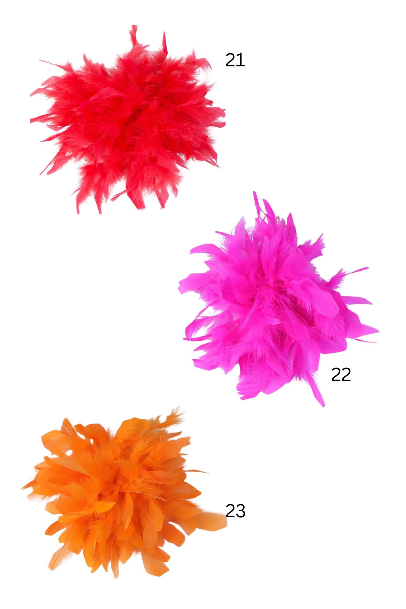 Large Faux Feather Corsage, Dusky Pink, 26 colours, 10” Wide, 25cm, Pin on Corsage, Bridal, Clothing, Dress, Hat, Accessory, FAN Design