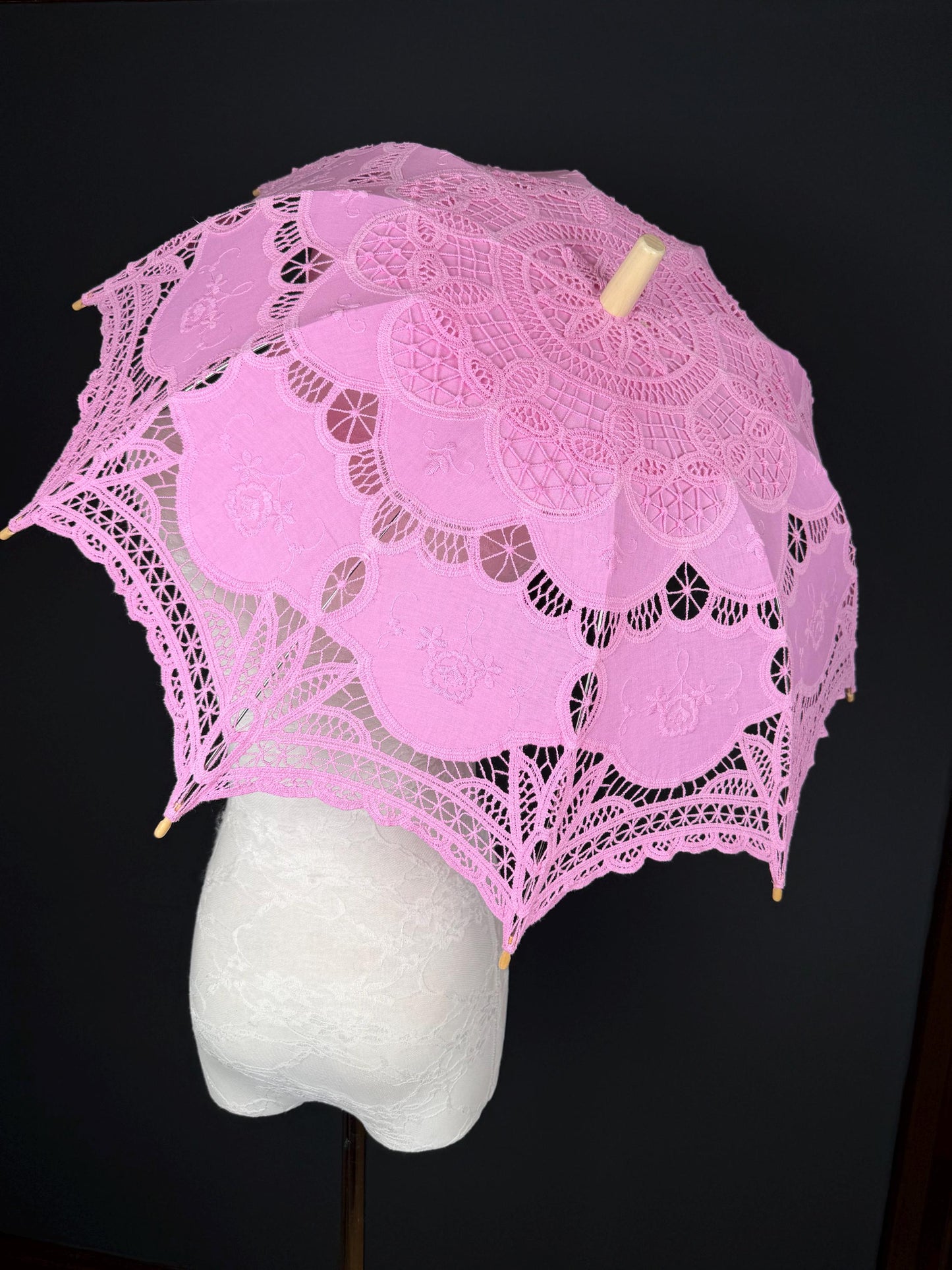 Parasol, Vintage Style, Cotton, 9 Colours, Wedding, Events, Party, Elegant, Style, Sun Protection