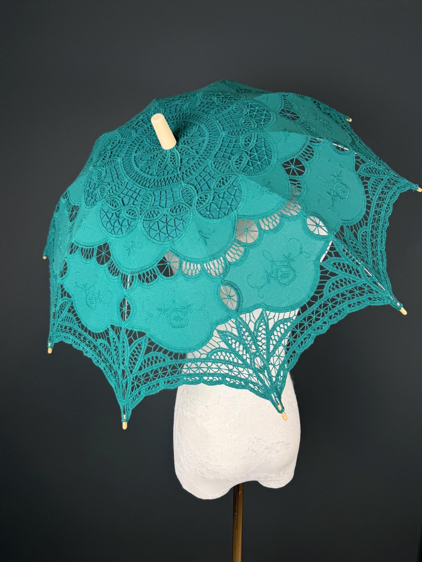 Parasol, Vintage Style, Cotton, 9 Colours, Wedding, Events, Party, Elegant, Style, Sun Protection