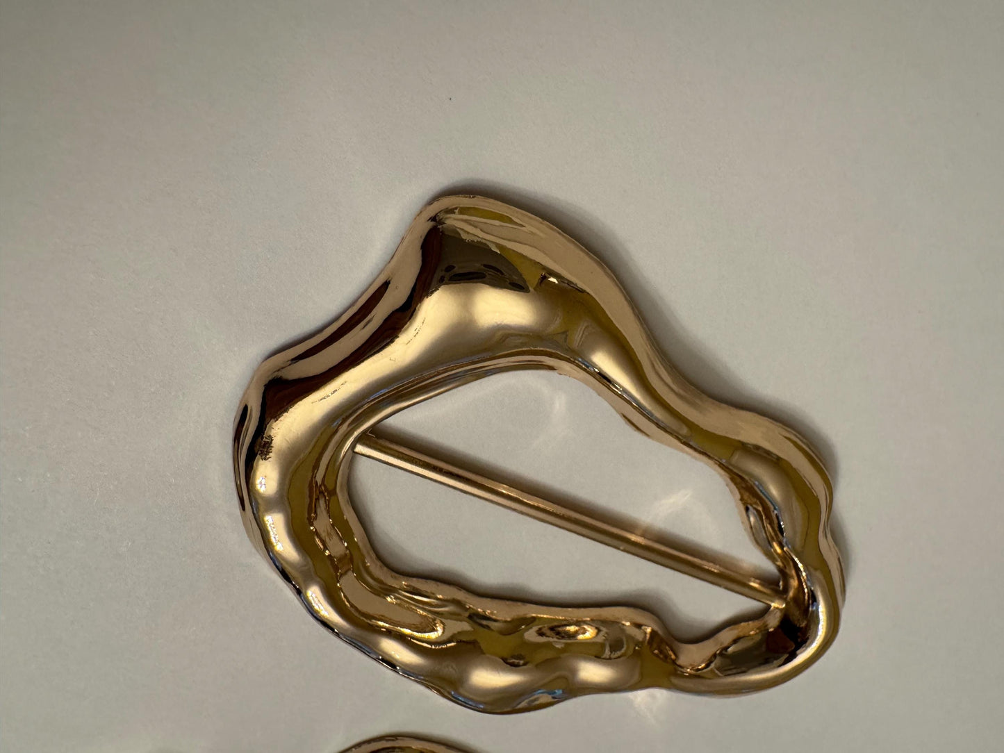 Metal Gold Buckle, Hammered Metal Ring Buckle, Gold Buckle, Swimwear, Dress, Tops, Bags, Crafts, Swimwear, Fashion Buckle, FAN Collection