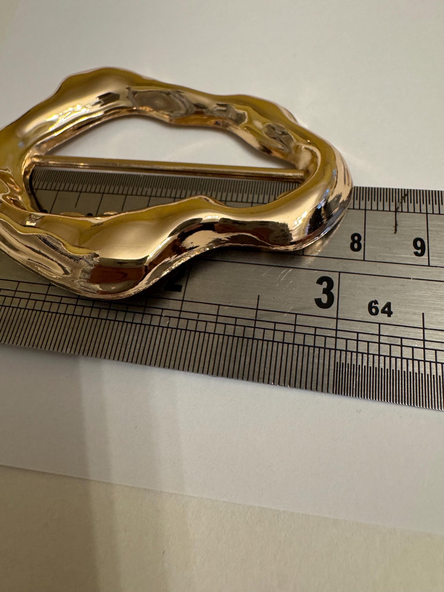 Metal Gold Buckle, Hammered Metal Ring Buckle, Gold Buckle, Swimwear, Dress, Tops, Bags, Crafts, Swimwear, Fashion Buckle, FAN Collection