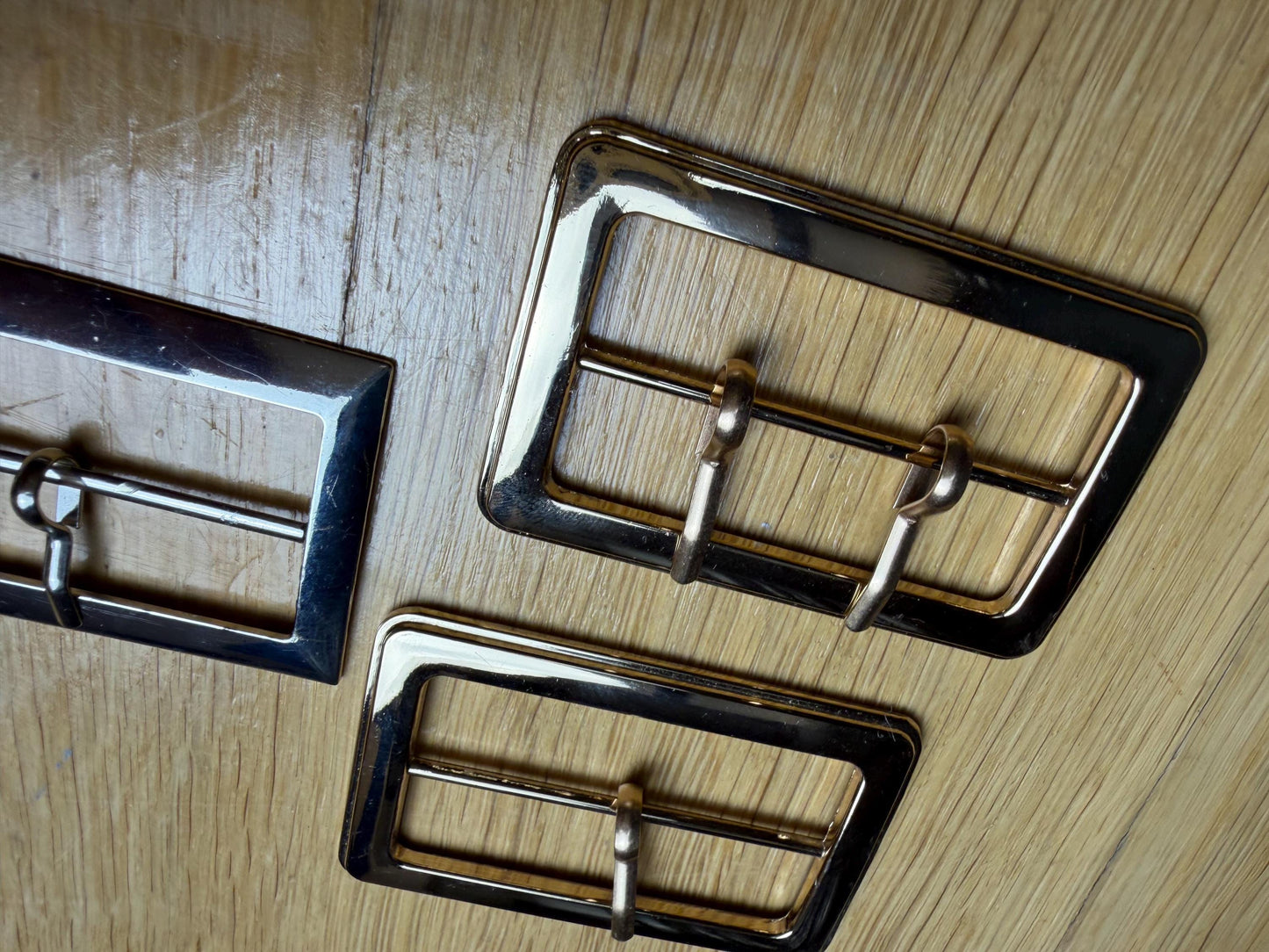 Metal Buckles, 6cm x 4cm, 5cm centre bar, 2” middle bar, Belt Buckle, Bags, Dress Buckle