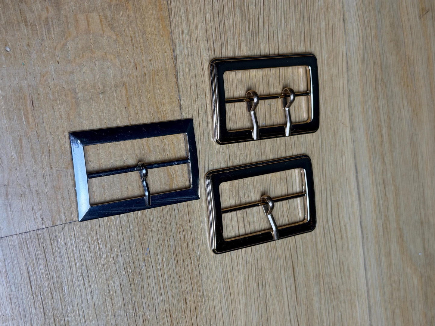 Metal Buckles, 6cm x 4cm, 5cm centre bar, 2” middle bar, Belt Buckle, Bags, Dress Buckle