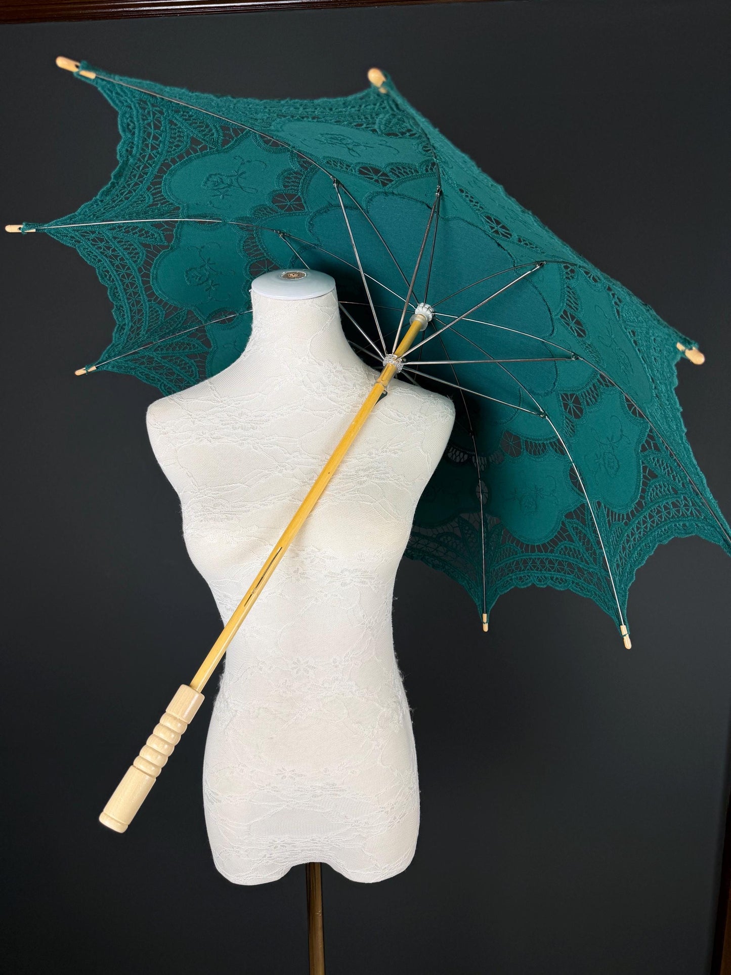Parasol, Vintage Style, Cotton, 9 Colours, Wedding, Events, Party, Elegant, Style, Sun Protection