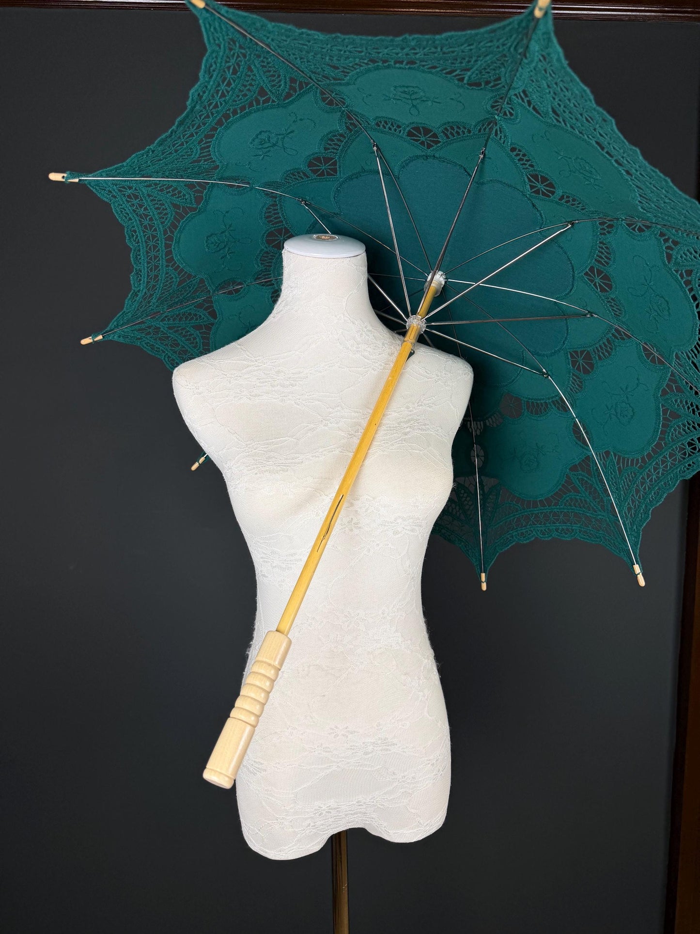 Parasol, Vintage Style, Cotton, 9 Colours, Wedding, Events, Party, Elegant, Style, Sun Protection