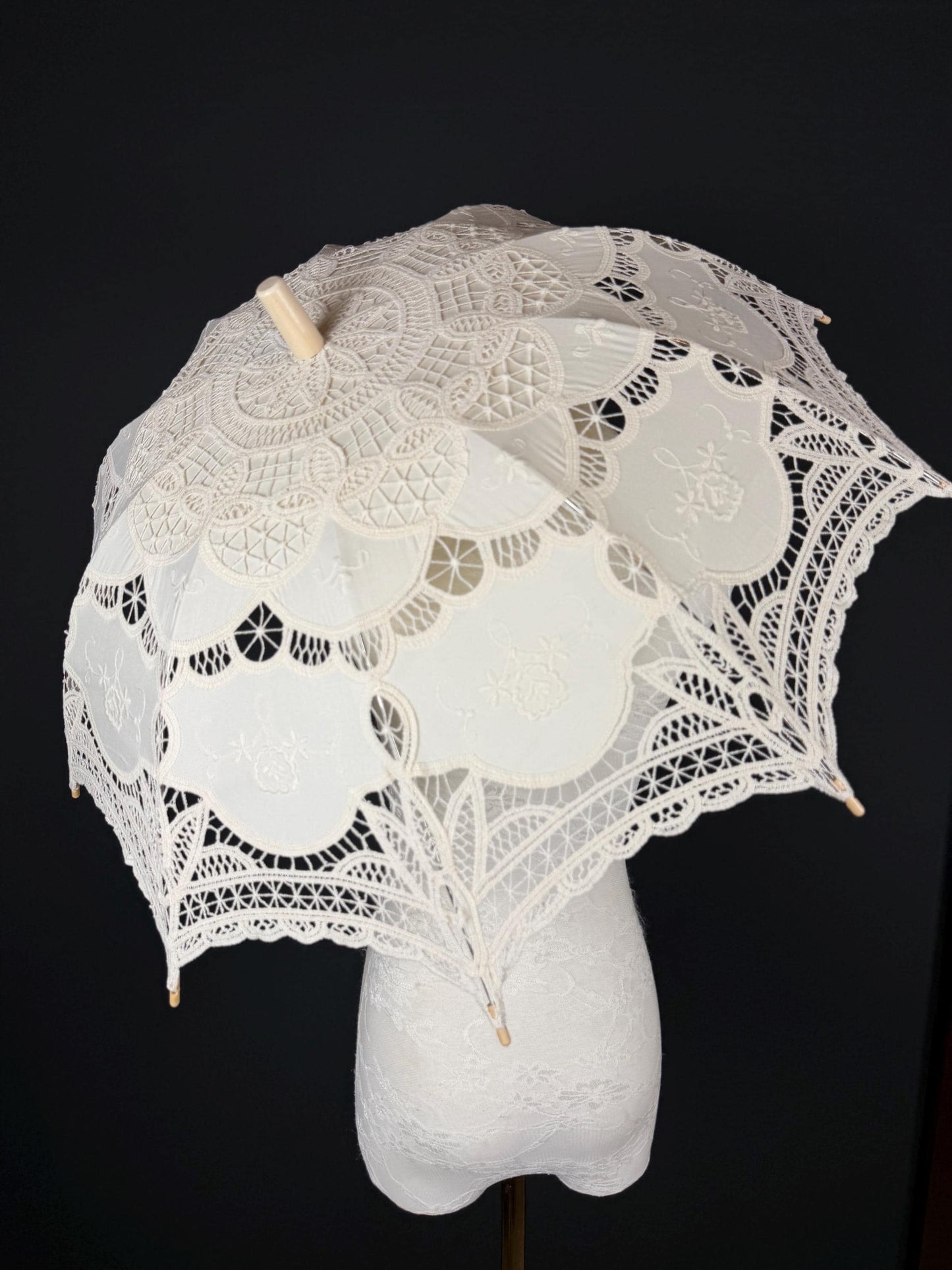 Parasol, Vintage Style, Cotton, 9 Colours, Wedding, Events, Party, Elegant, Style, Sun Protection