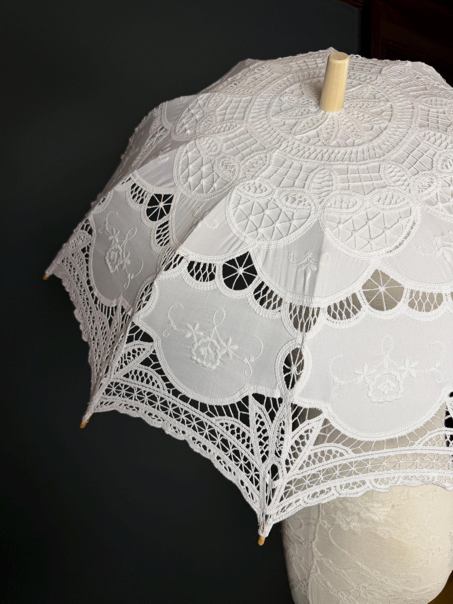 Parasol, Vintage Style, Cotton, 9 Colours, Wedding, Events, Party, Elegant, Style, Sun Protection