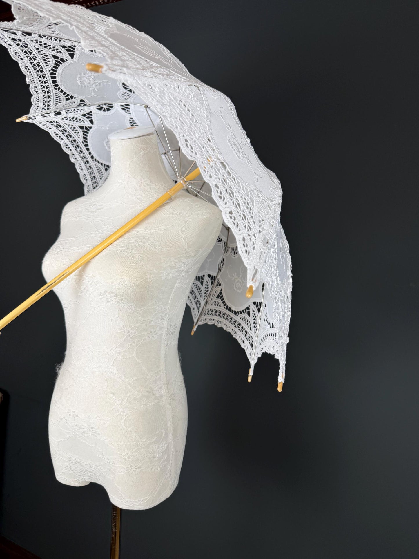 Parasol, Vintage Style, Cotton, 9 Colours, Wedding, Events, Party, Elegant, Style, Sun Protection