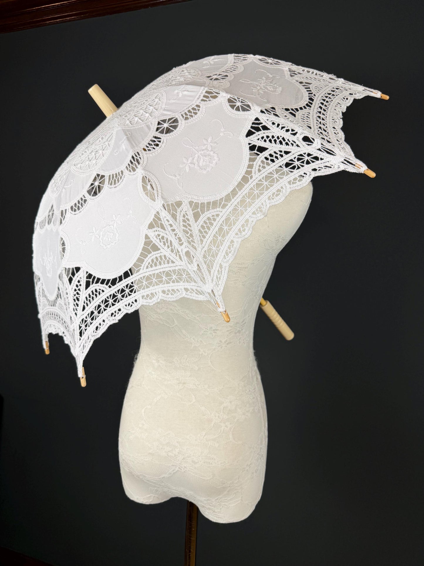 Parasol, Vintage Style, Cotton, 9 Colours, Wedding, Events, Party, Elegant, Style, Sun Protection