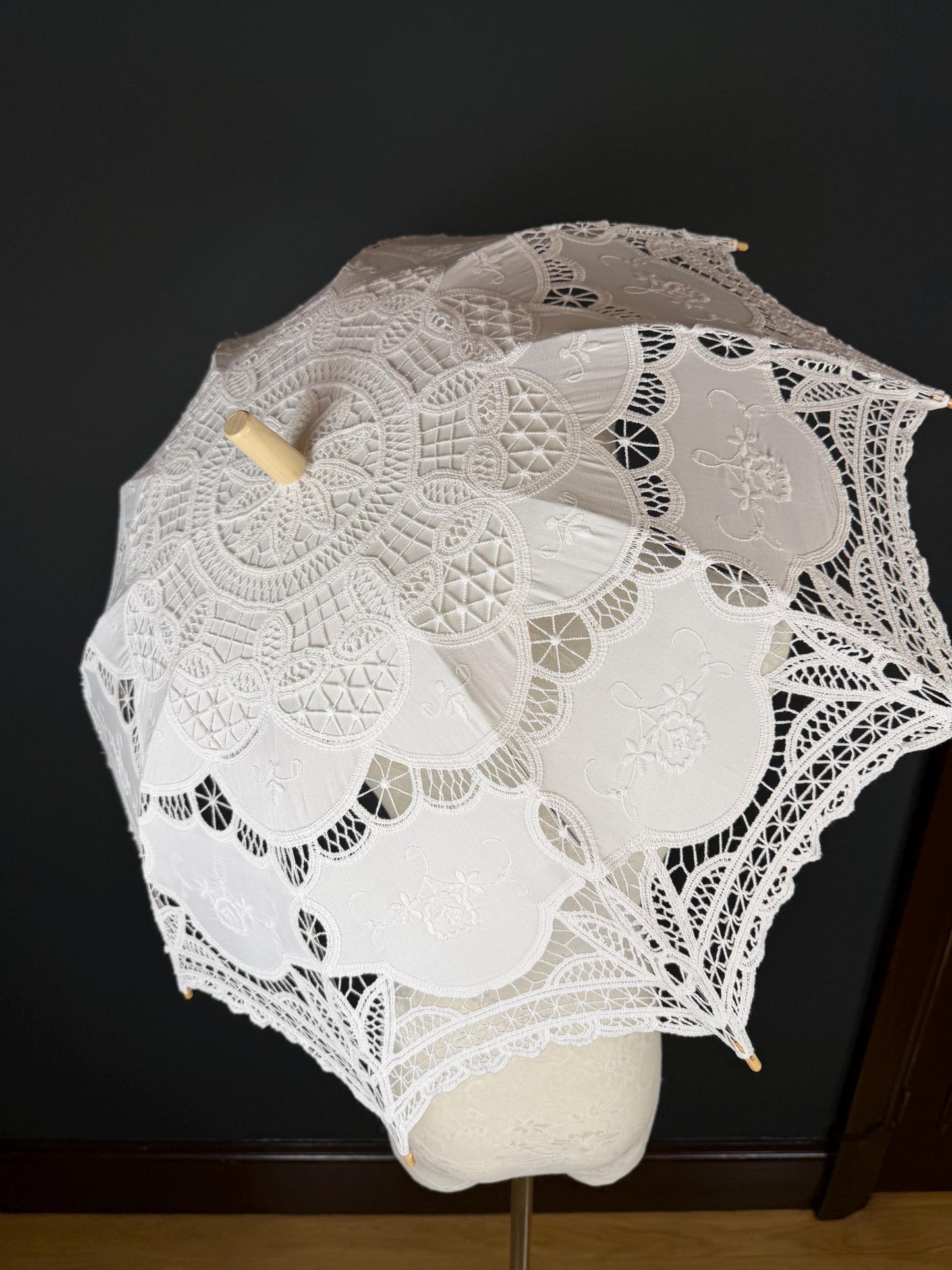 Parasol, Vintage Style, Cotton, 9 Colours, Wedding, Events, Party, Elegant, Style, Sun Protection