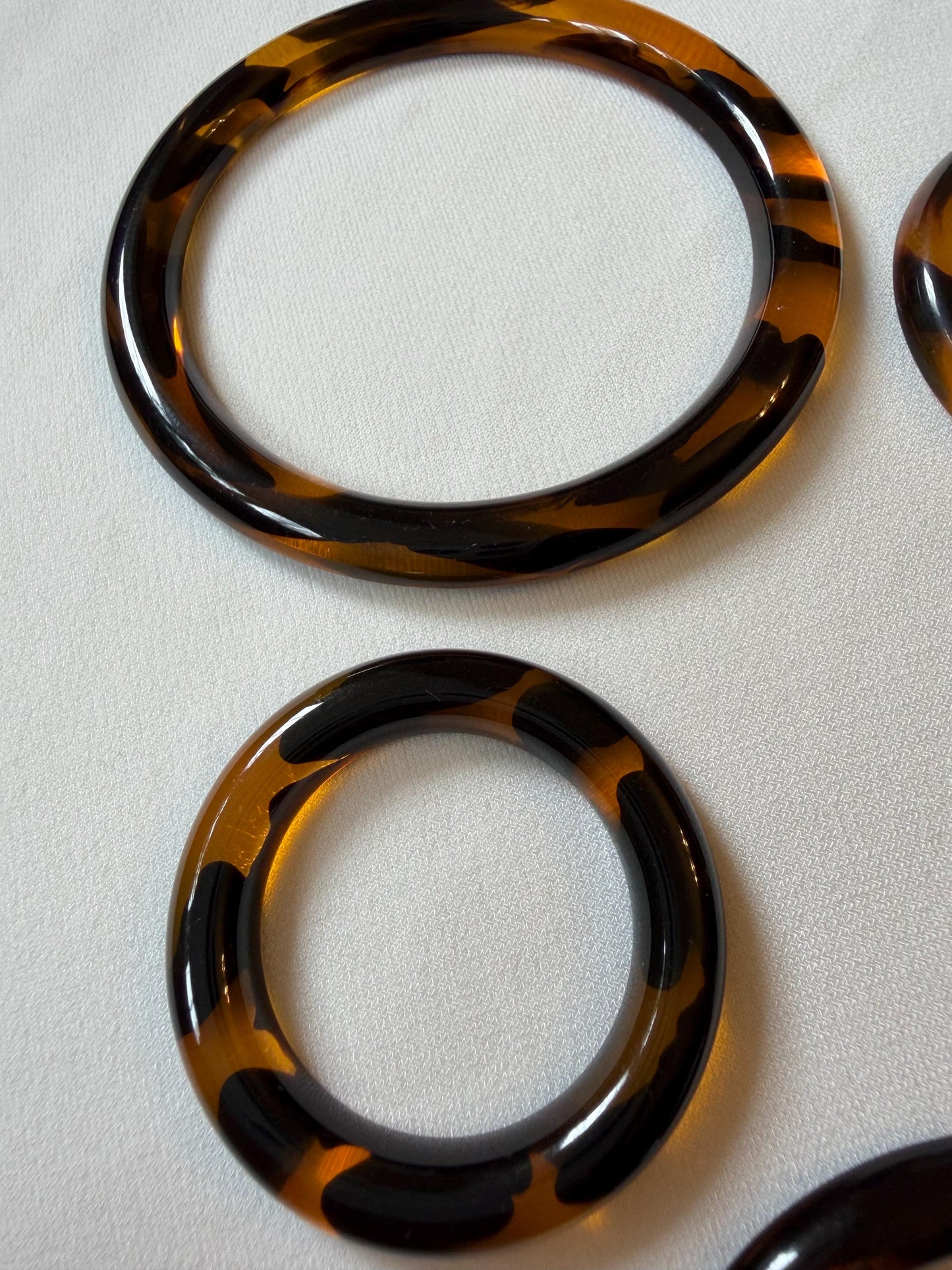 Rings, Tortoishell Rings, Brown Rings, Craft, Macrame, Swimwear, Clothing