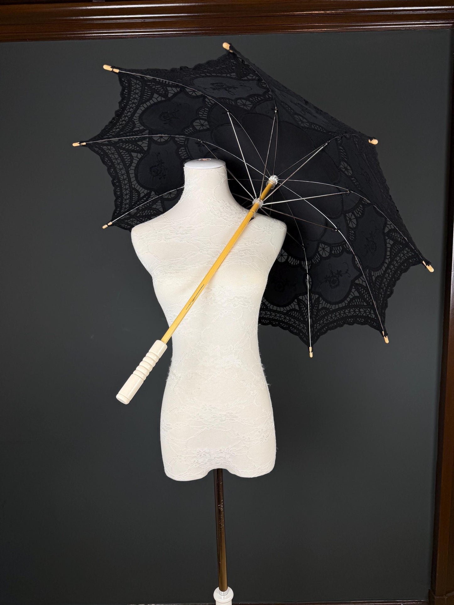 Parasol, Vintage Style, Cotton, 9 Colours, Wedding, Events, Party, Elegant, Style, Sun Protection