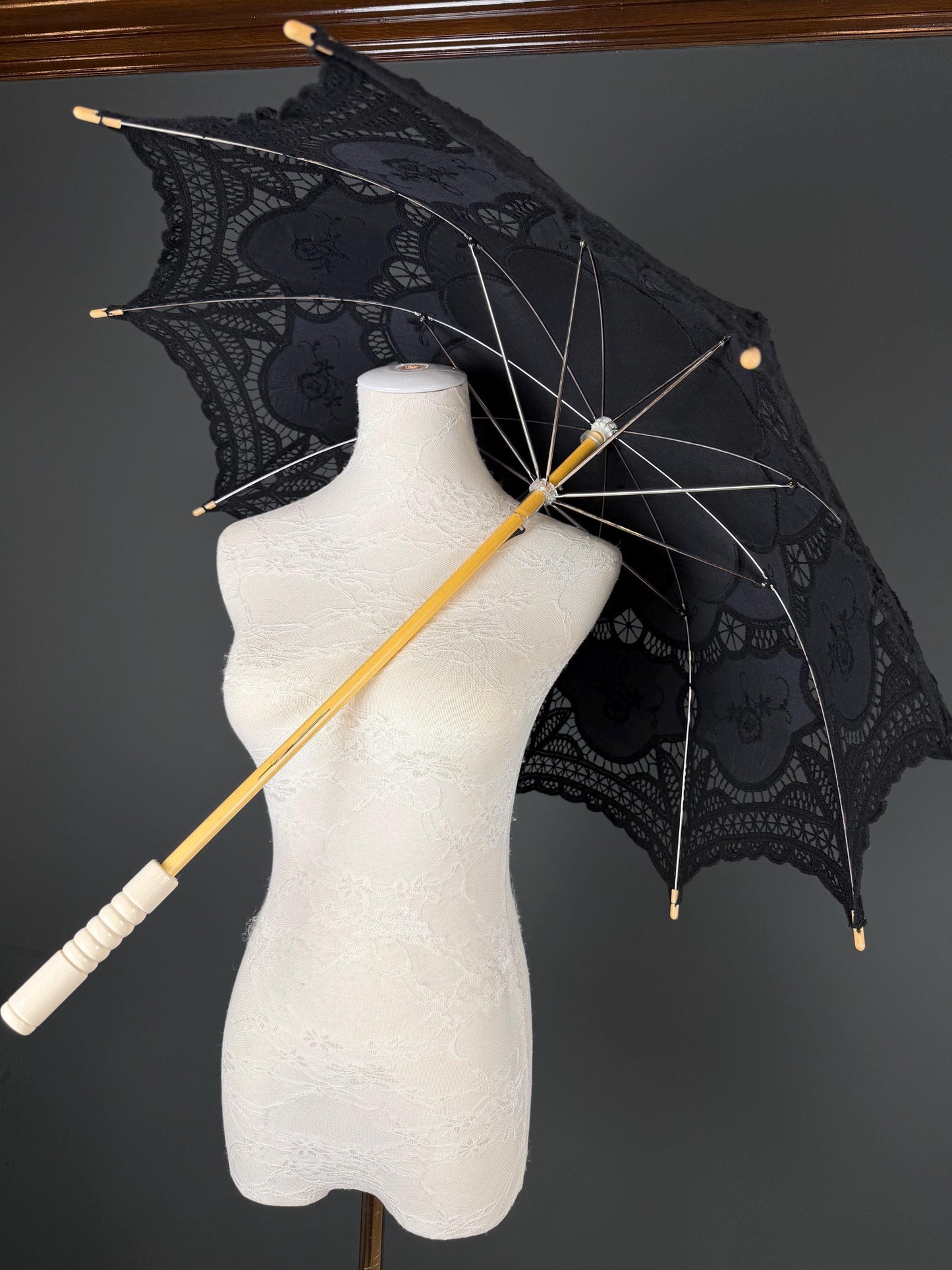 Parasol, Vintage Style, Cotton, 9 Colours, Wedding, Events, Party, Elegant, Style, Sun Protection