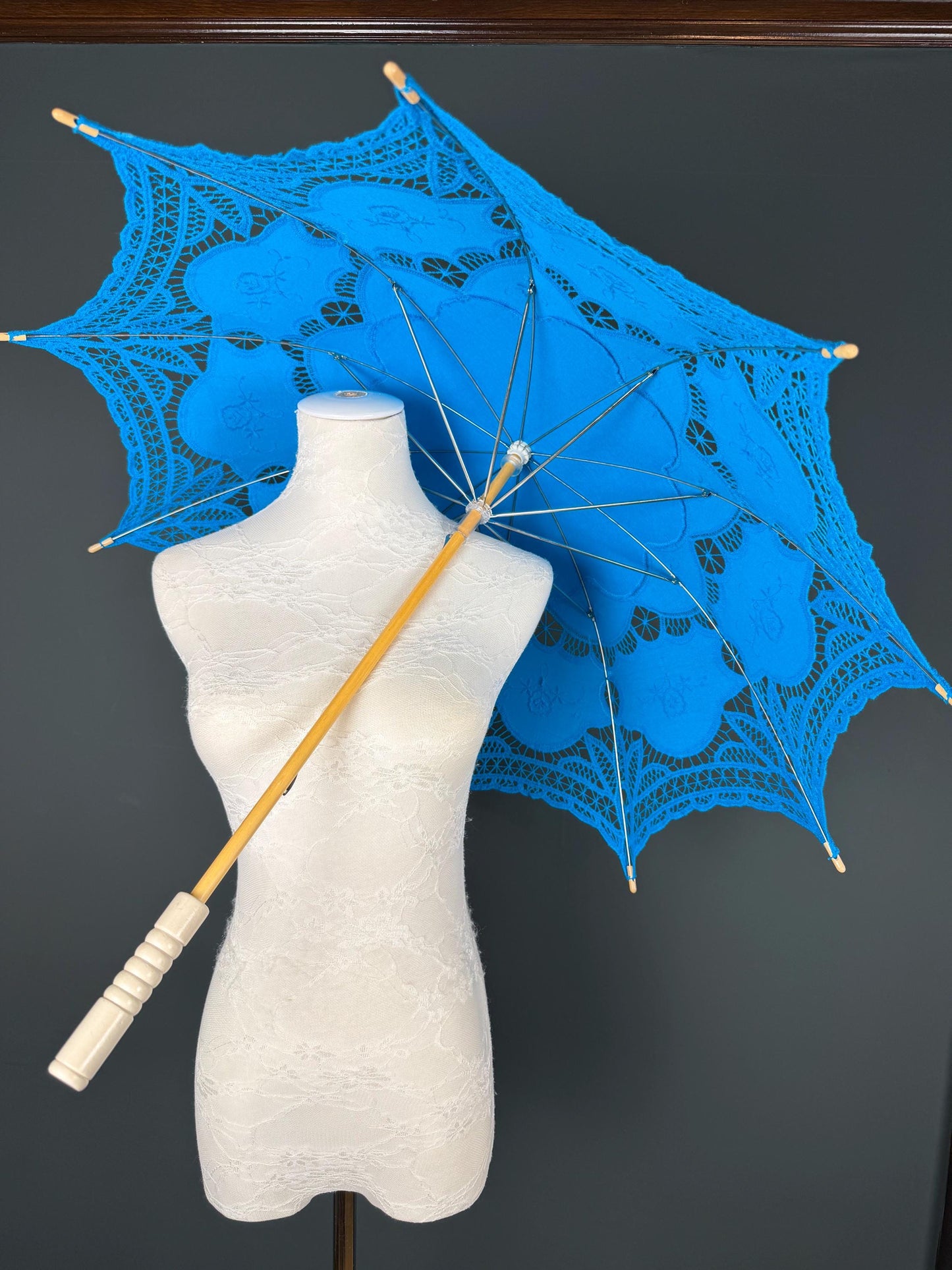 Parasol, Vintage Style, Cotton, 9 Colours, Wedding, Events, Party, Elegant, Style, Sun Protection