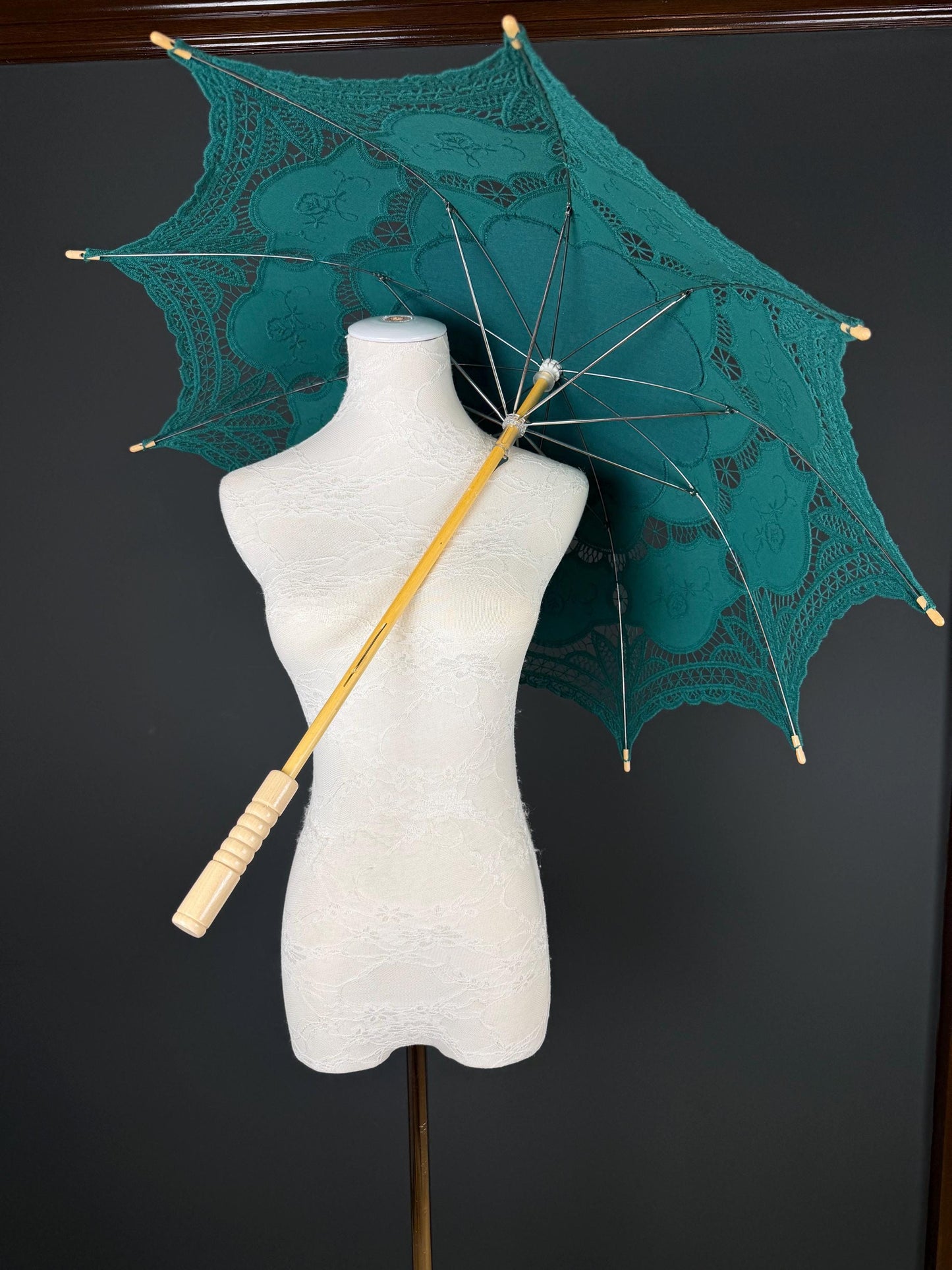 Parasol, Vintage Style, Cotton, 9 Colours, Wedding, Events, Party, Elegant, Style, Sun Protection
