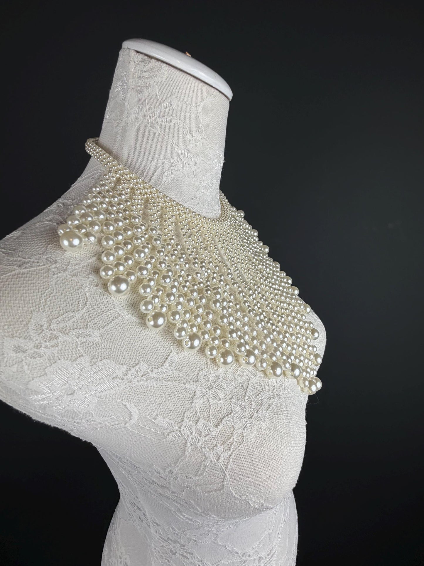 Pearl Necklace, Pearls, Vintage style necklace