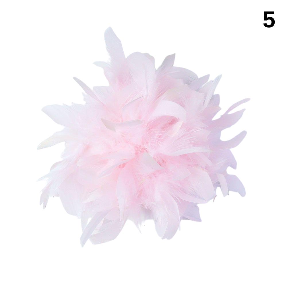 Large Faux Feather Corsage, 26 colours, 10” Wide, 25cm, Pin on Corsage, Bridal, Clothing, Dress, Hat, Accessory, FAN Design