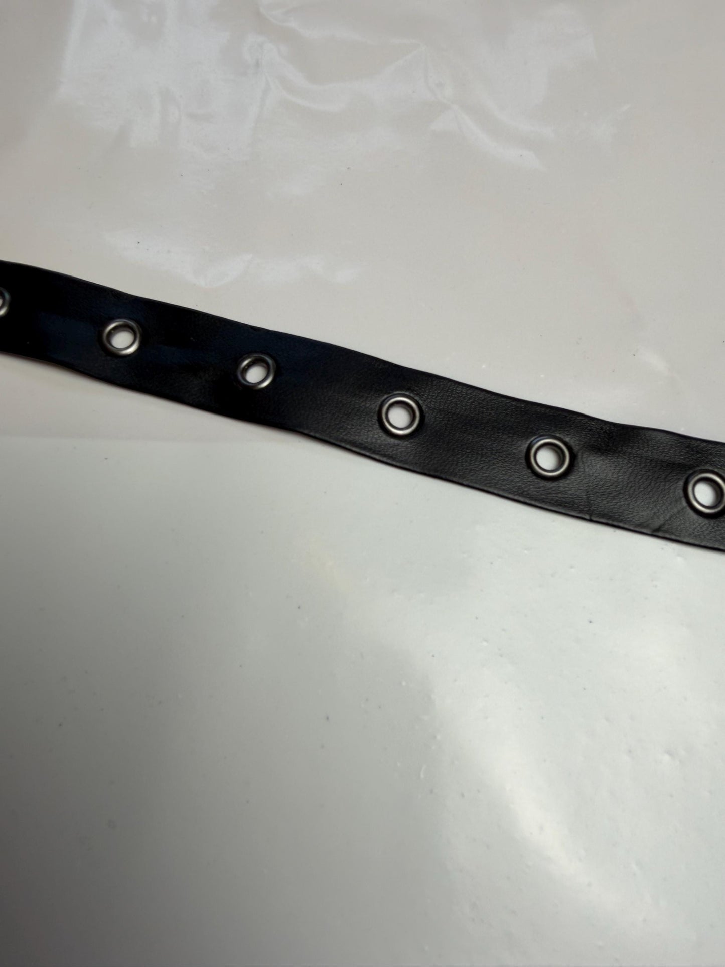 Eyelet Tape, Fauc Leather Eyelet tape