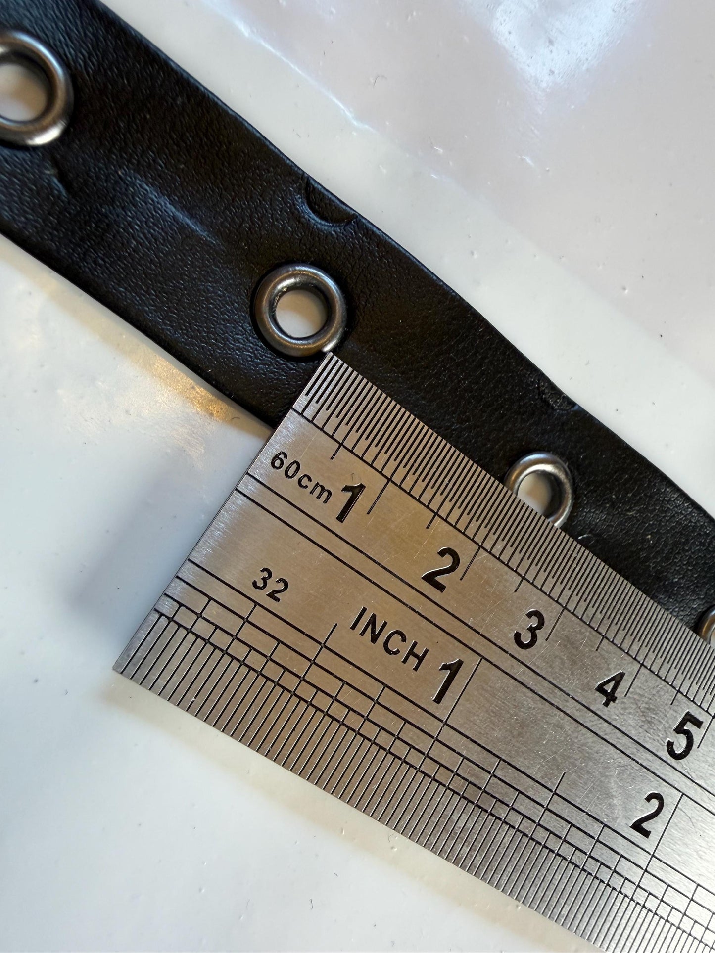Eyelet Tape, Fauc Leather Eyelet tape