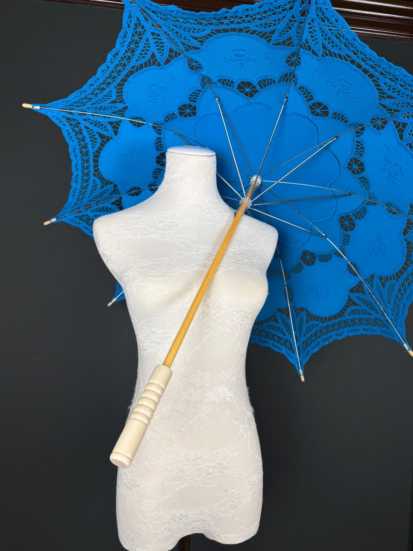 Parasol, Vintage Style, Cotton, 9 Colours, Wedding, Events, Party, Elegant, Style, Sun Protection