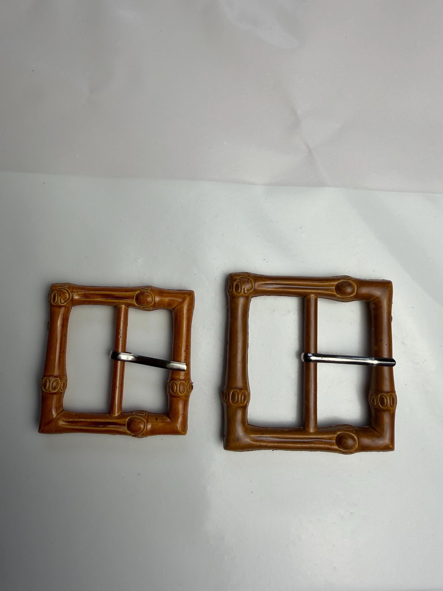 Buckles, Mock Wood Buckles, Belts, Bags, Clothing